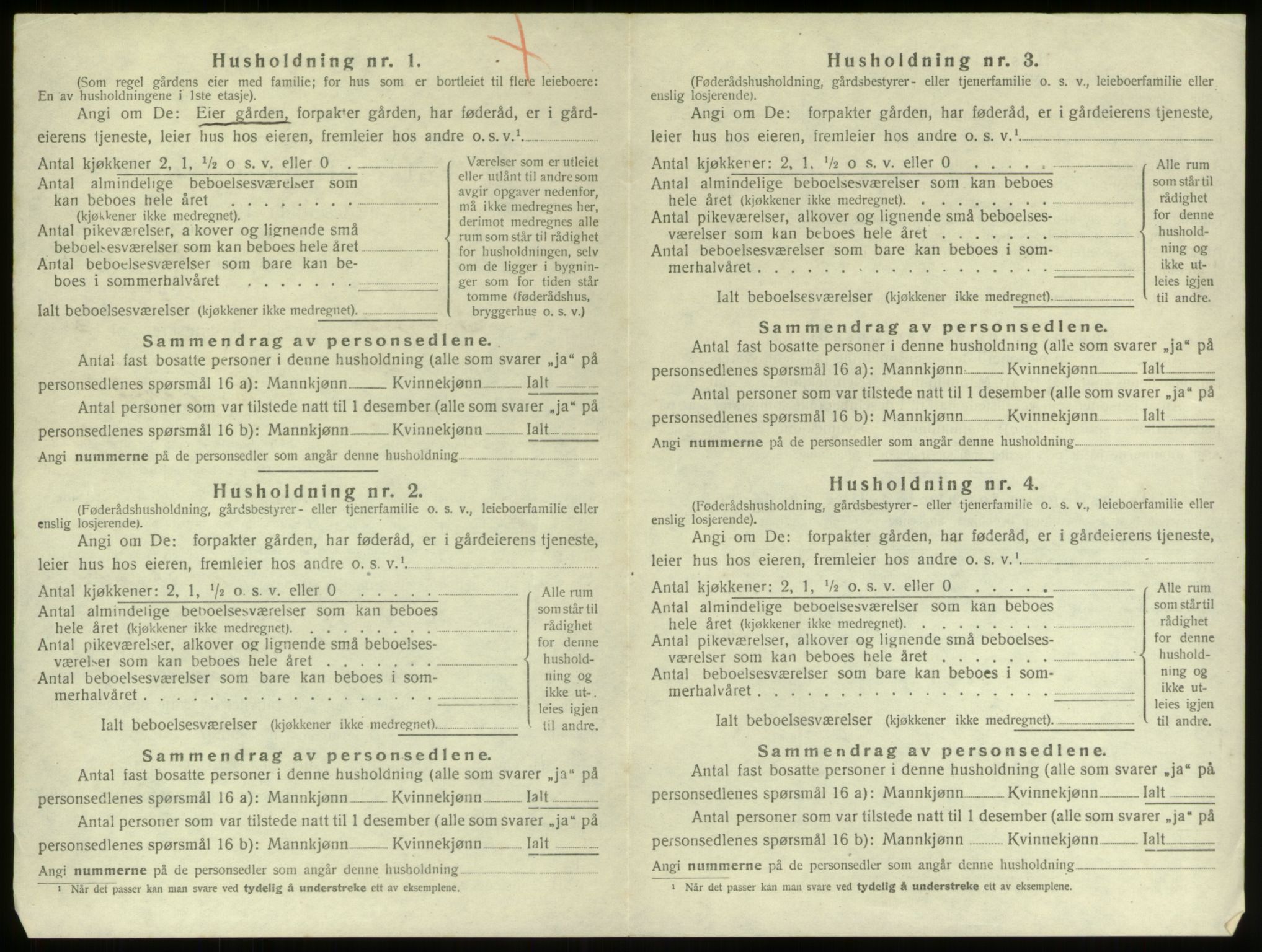 SAB, 1920 census for Stryn, 1920, p. 162