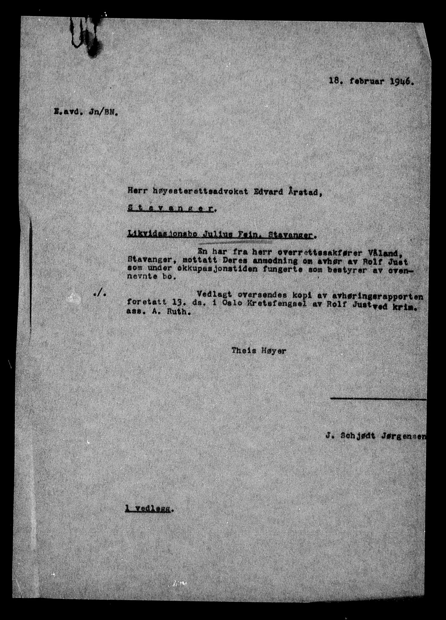 Justisdepartementet, Tilbakeføringskontoret for inndratte formuer, AV/RA-S-1564/H/Hc/Hcd/L0995: --, 1945-1947, p. 217
