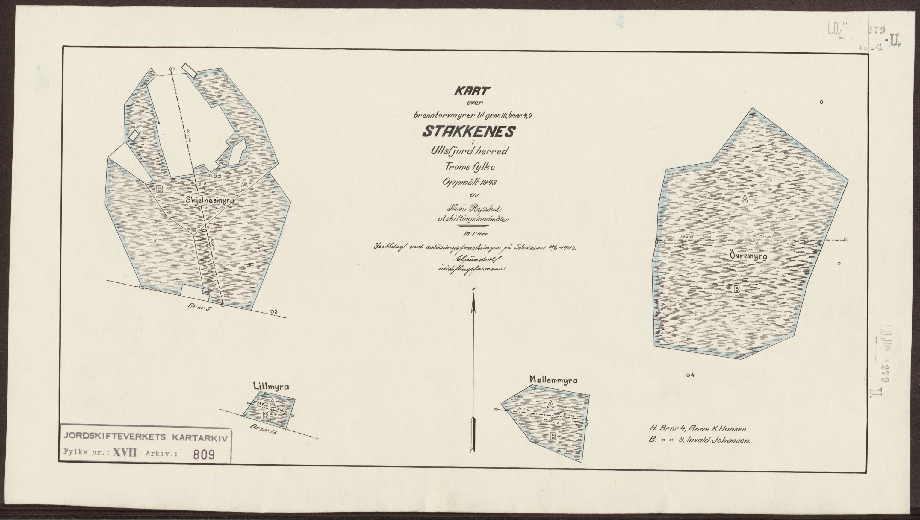 Jordskifteverkets kartarkiv, RA/S-3929/T, 1859-1988, p. 958
