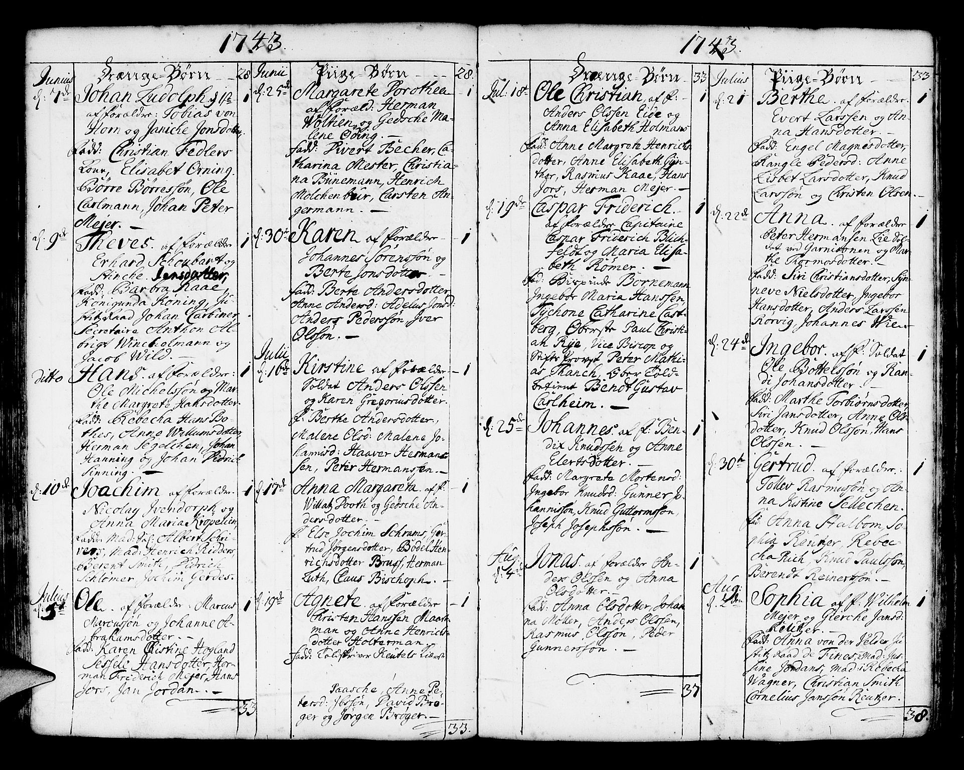 Korskirken sokneprestembete, SAB/A-76101/H/Haa/L0004: Parish register (official) no. A 4, 1720-1750, p. 241