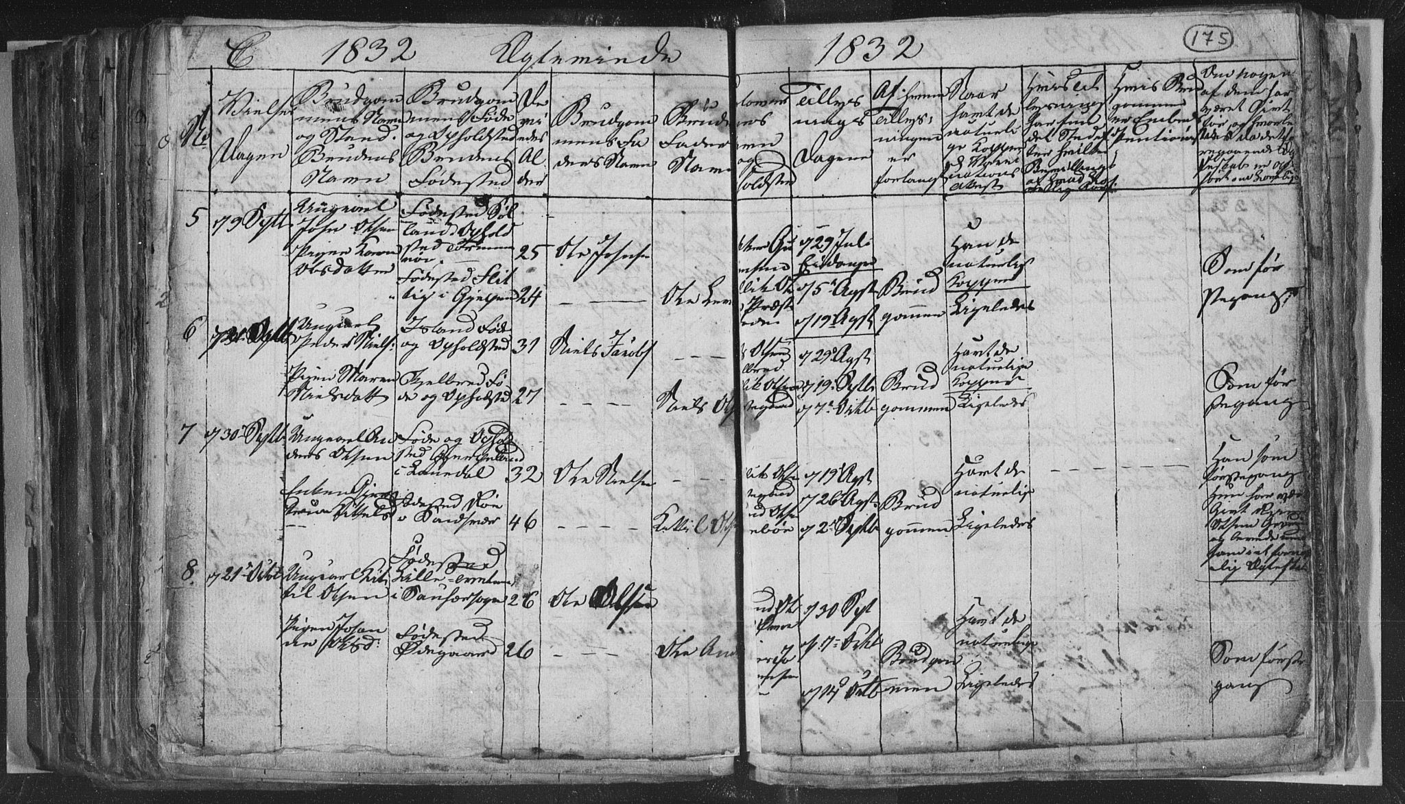 Siljan kirkebøker, SAKO/A-300/G/Ga/L0001: Parish register (copy) no. 1, 1827-1847, p. 175