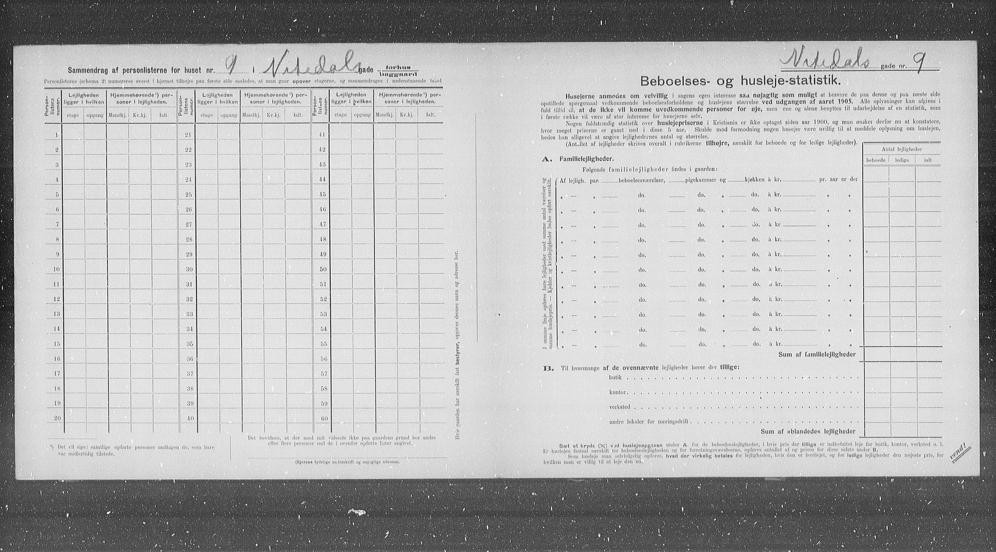 OBA, Municipal Census 1905 for Kristiania, 1905, p. 37479