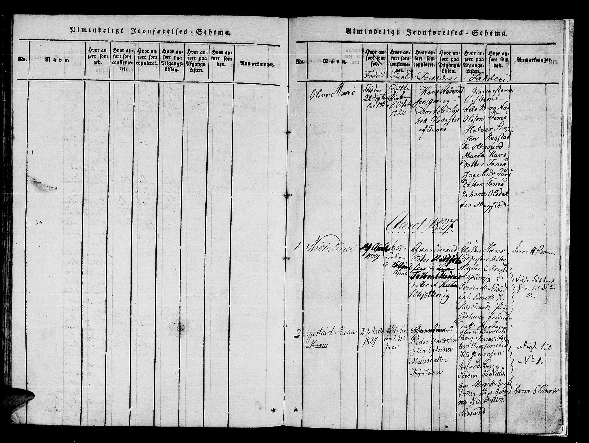 Trondenes sokneprestkontor, AV/SATØ-S-1319/H/Ha/L0006kirke: Parish register (official) no. 6, 1821-1827