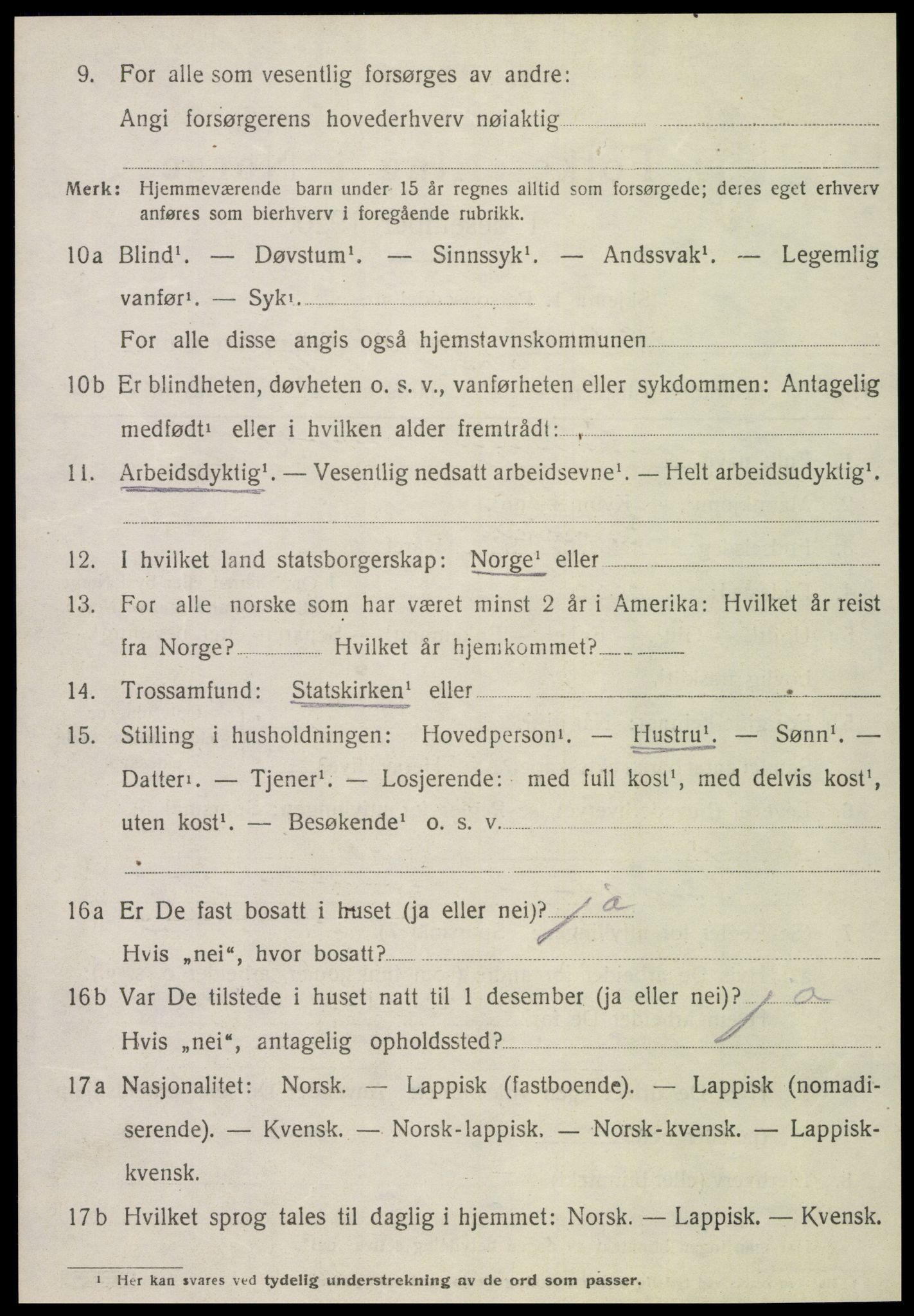 SAT, 1920 census for Stjørdal, 1920, p. 7041