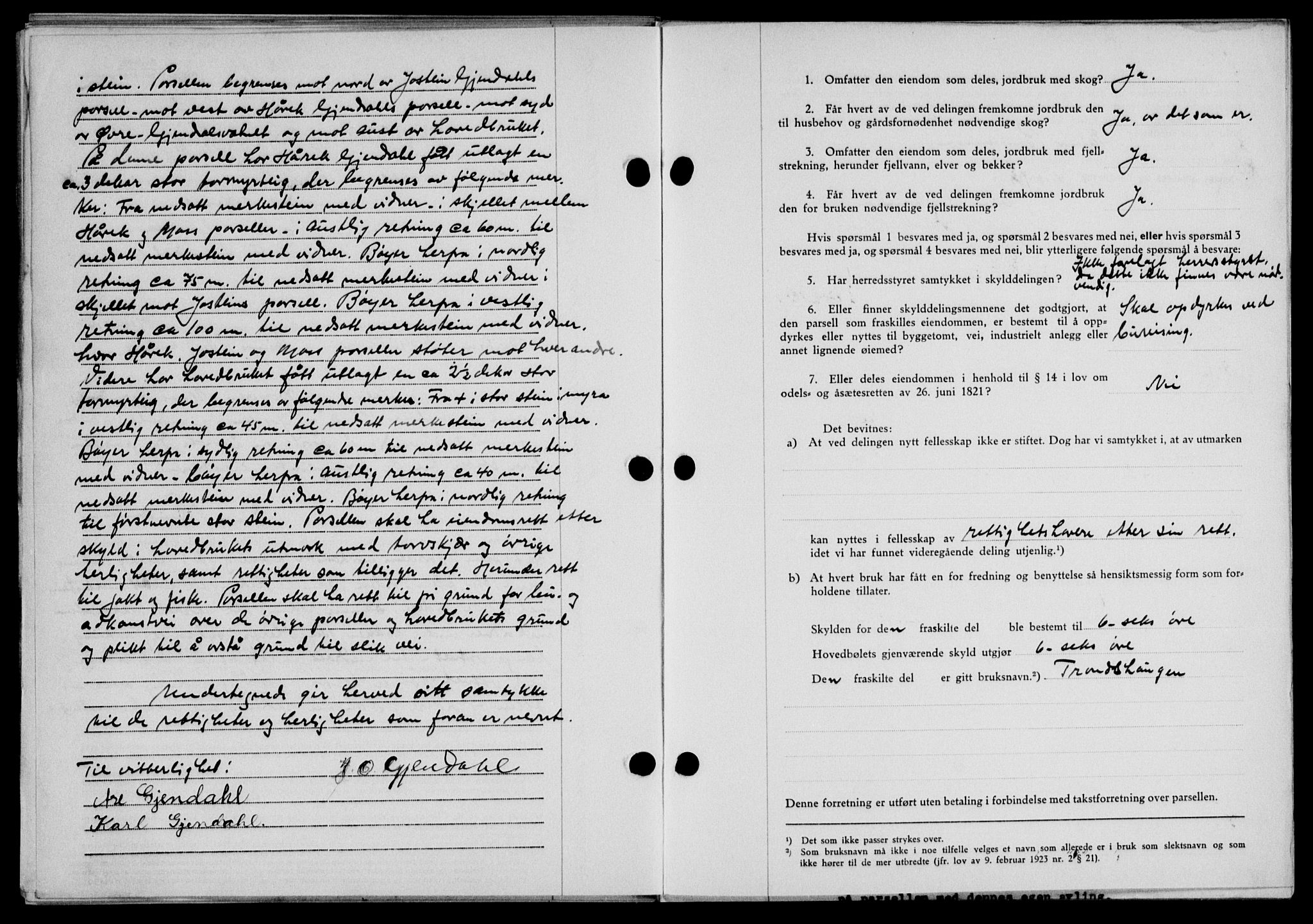 Lofoten sorenskriveri, SAT/A-0017/1/2/2C/L0007a: Mortgage book no. 7a, 1939-1940, Diary no: : 184/1940