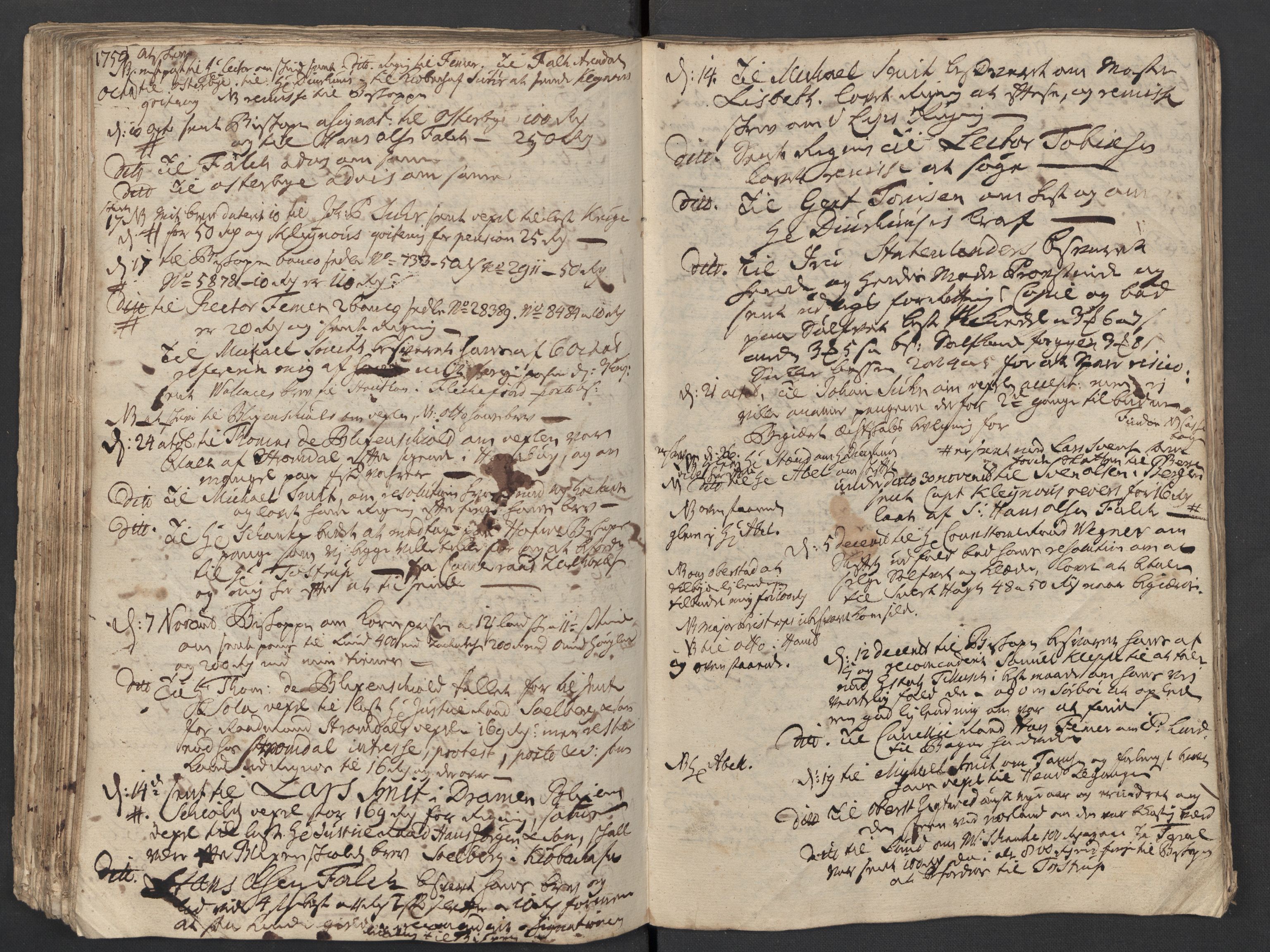 Pa 0119 - Smith, Lauritz Andersen og Lauritz Lauritzen, SAST/A-100231/O/L0001: Kopibøker m.m., 1746-1755, p. 121