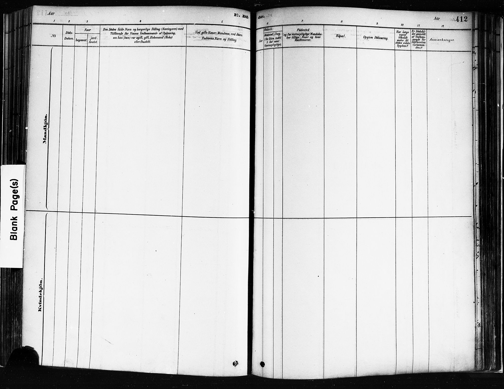 Idd prestekontor Kirkebøker, SAO/A-10911/F/Fc/L0006b: Parish register (official) no. III 6B, 1878-1903, p. 412