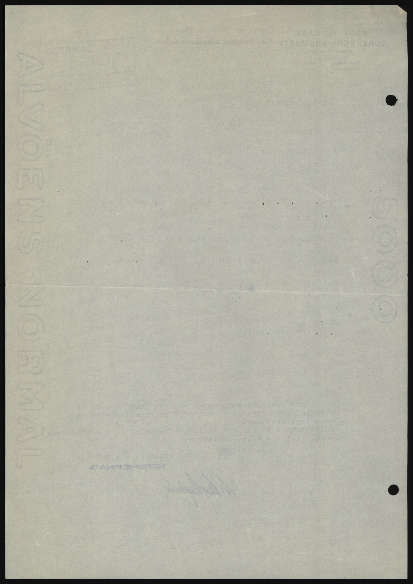 Nord-Hedmark sorenskriveri, SAH/TING-012/H/Hc/L0021: Mortgage book no. 21, 1964-1965, Diary no: : 2132/1965