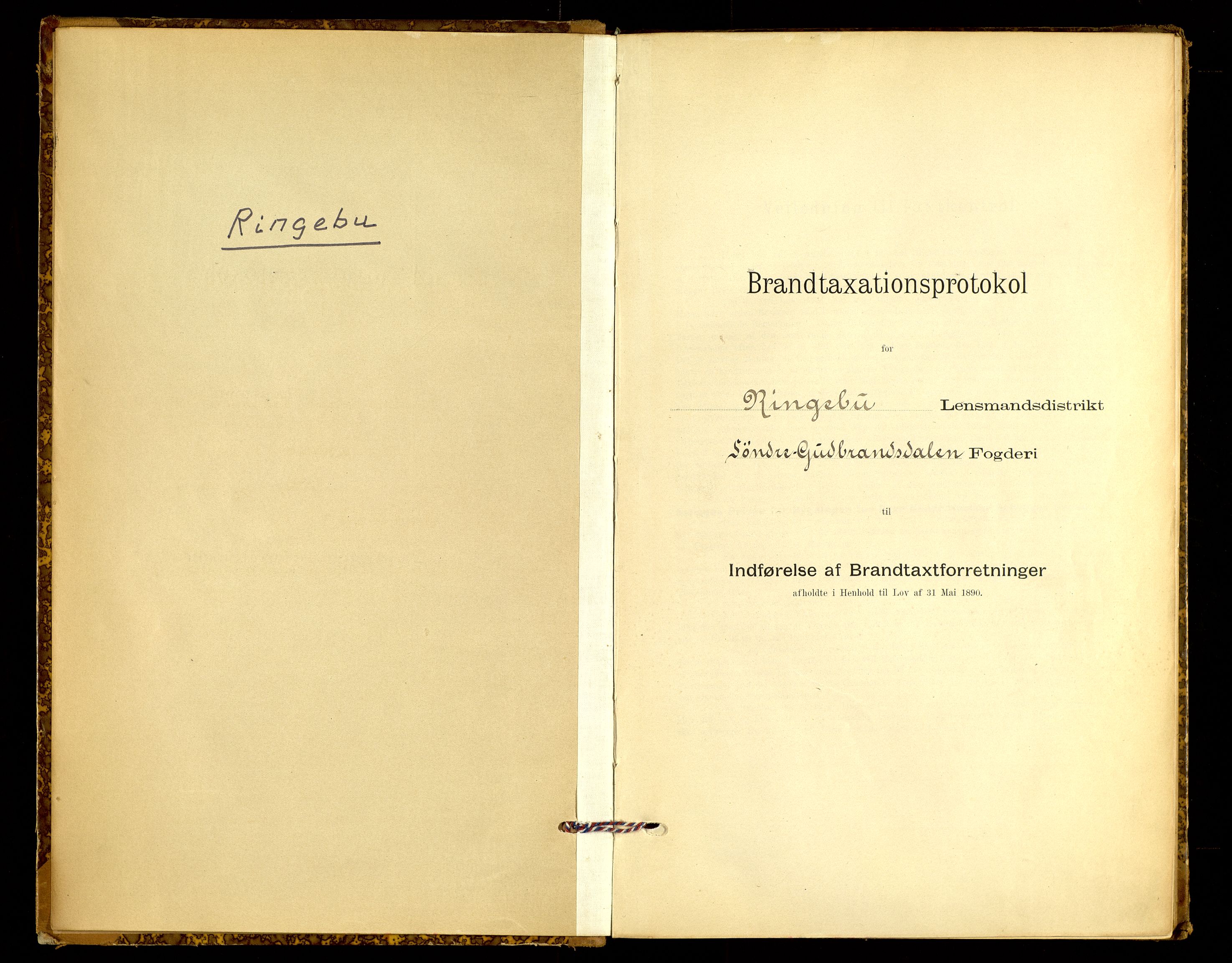 Norges Brannkasse, Ringebu, SAH/NBRANR-037/F/L0005: Branntakstprotokoll, 1897-1917