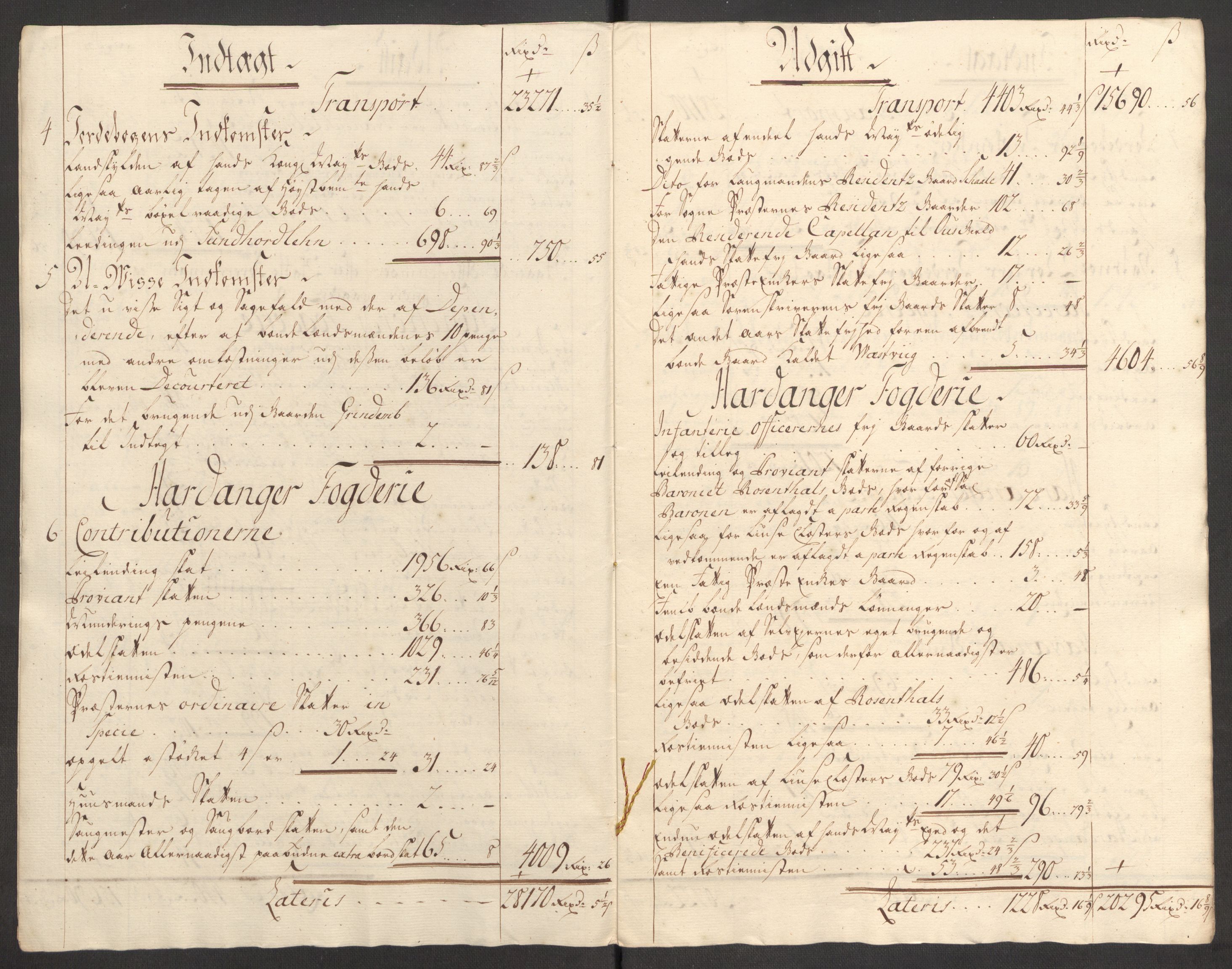 Rentekammeret inntil 1814, Reviderte regnskaper, Fogderegnskap, AV/RA-EA-4092/R48/L3000: Fogderegnskap Sunnhordland og Hardanger, 1721, p. 65