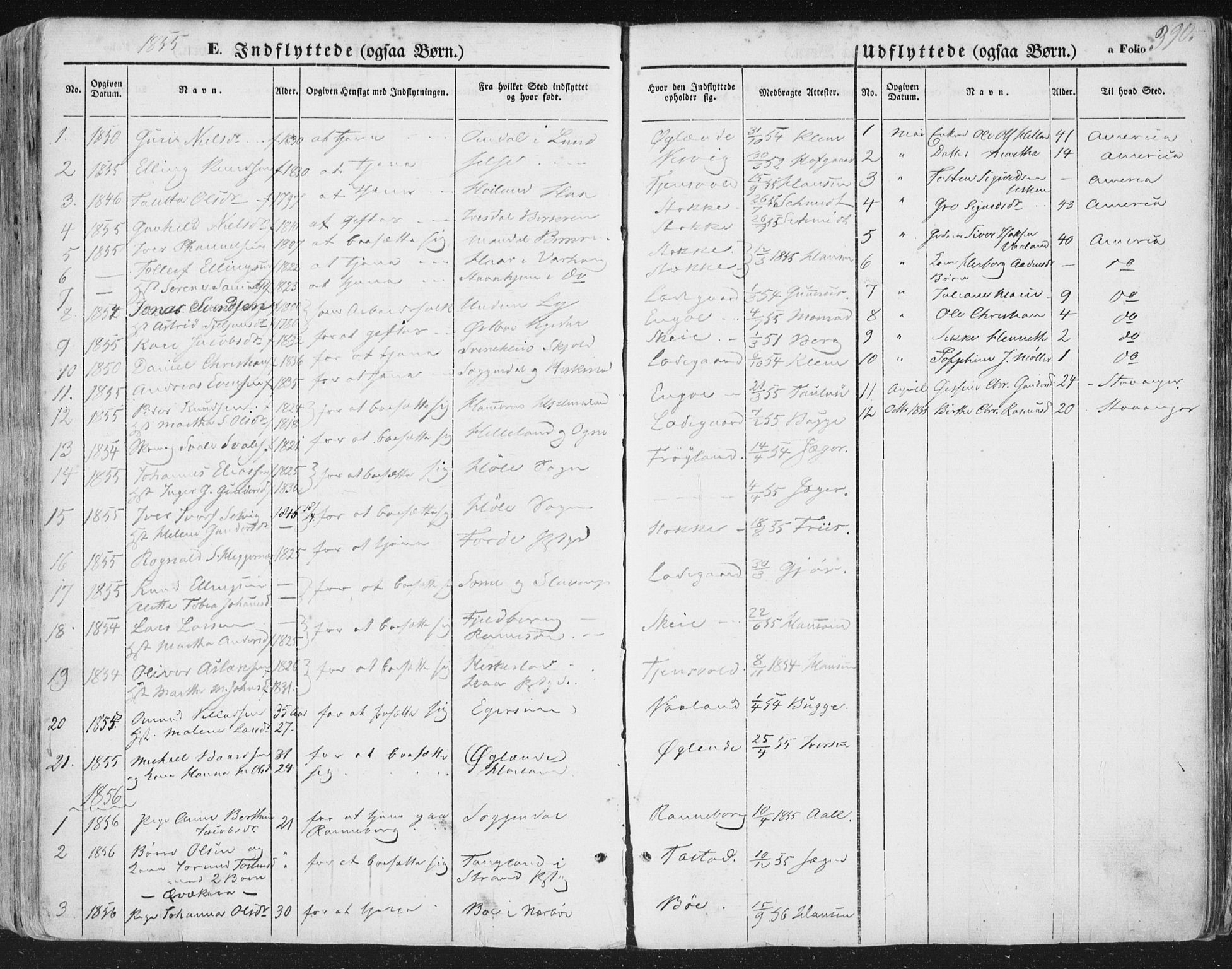 Hetland sokneprestkontor, AV/SAST-A-101826/30/30BA/L0002: Parish register (official) no. A 2, 1849-1869, p. 390