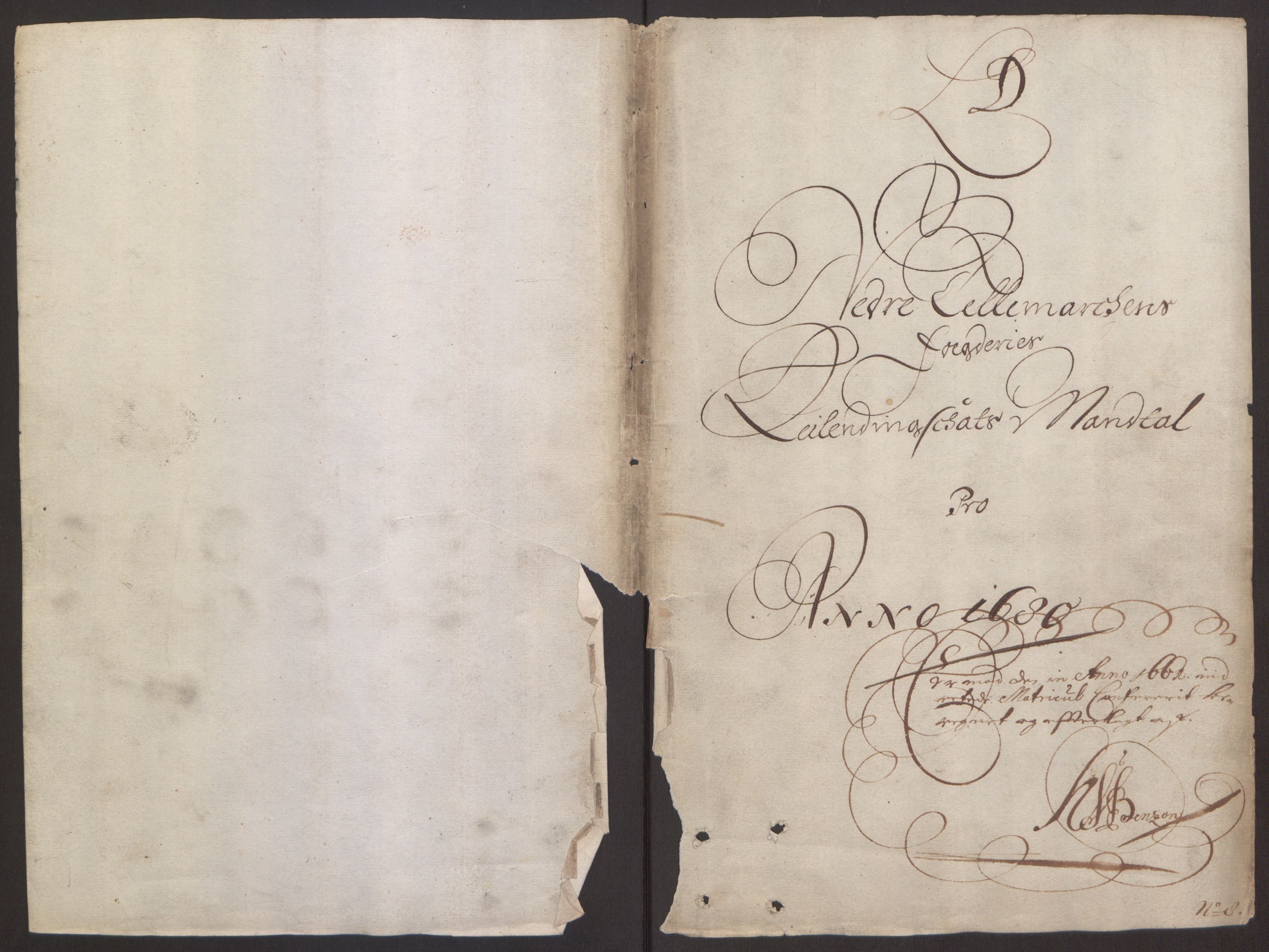 Rentekammeret inntil 1814, Reviderte regnskaper, Fogderegnskap, RA/EA-4092/R35/L2075: Fogderegnskap Øvre og Nedre Telemark, 1680-1684, p. 180