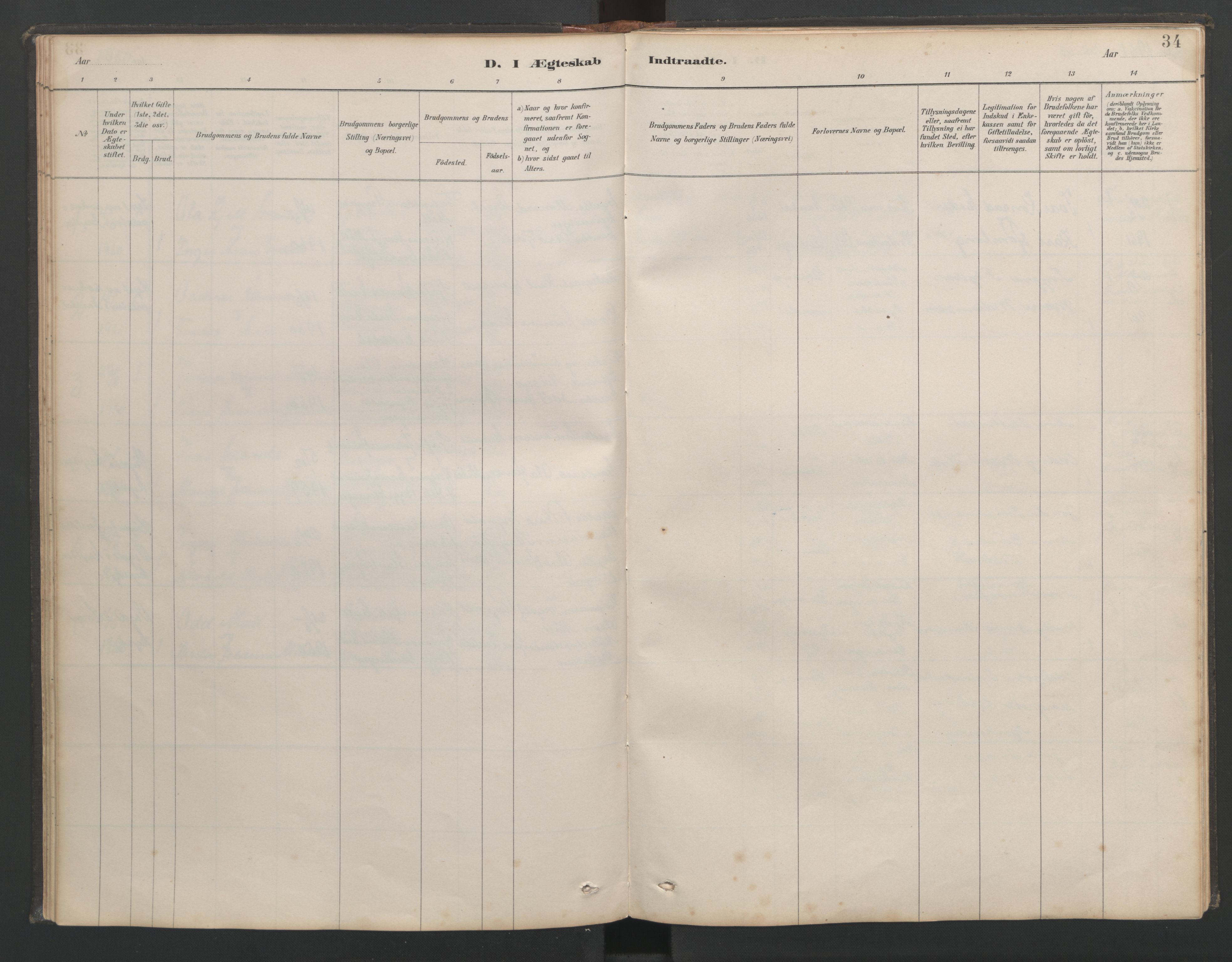 Ministerialprotokoller, klokkerbøker og fødselsregistre - Møre og Romsdal, AV/SAT-A-1454/518/L0237: Parish register (copy) no. 518C04, 1885-1963, p. 34