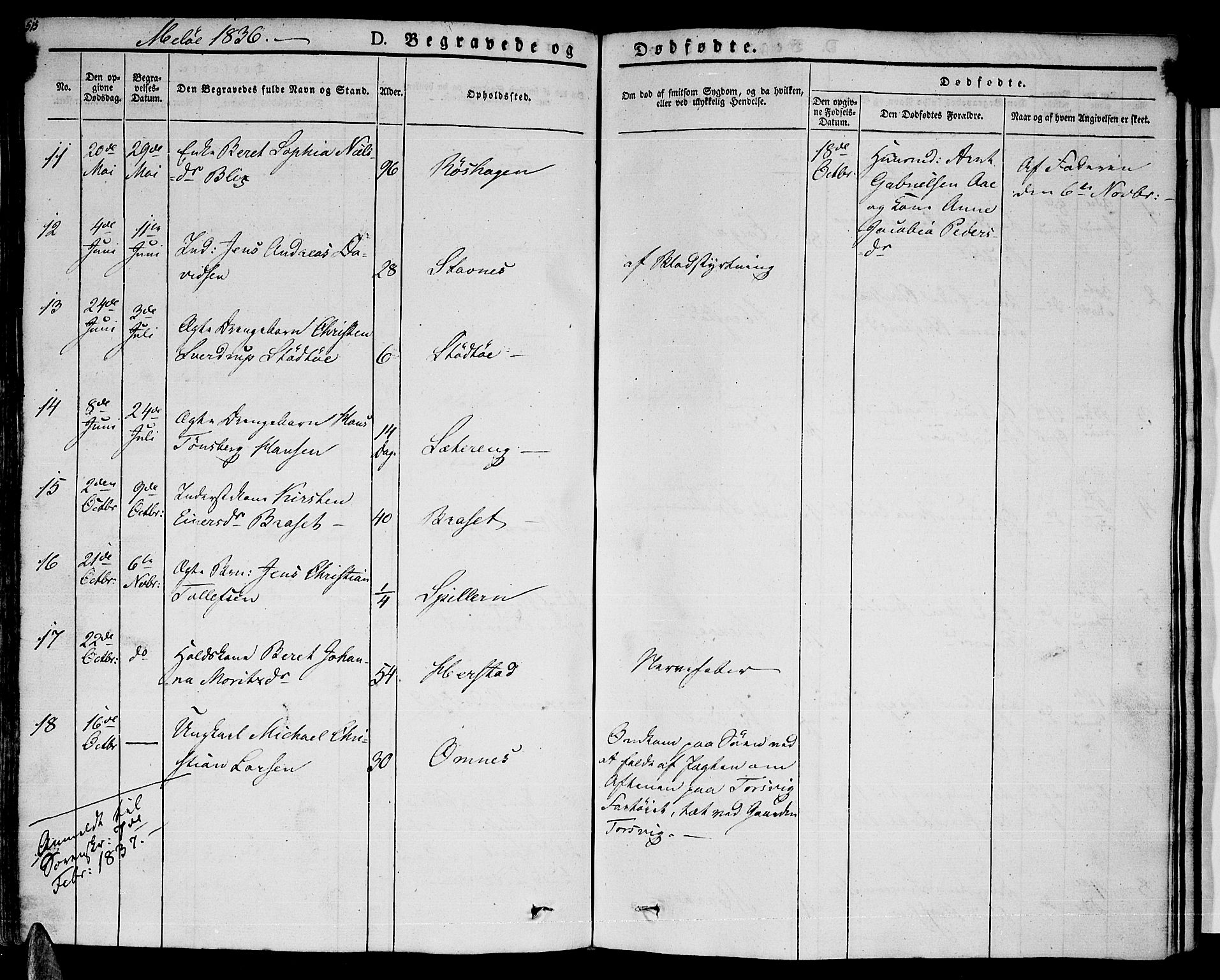 Ministerialprotokoller, klokkerbøker og fødselsregistre - Nordland, AV/SAT-A-1459/841/L0600: Parish register (official) no. 841A07 /2, 1824-1843, p. 515