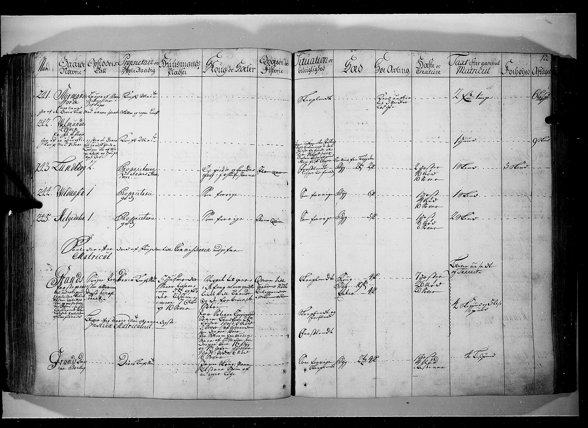 Rentekammeret inntil 1814, Realistisk ordnet avdeling, AV/RA-EA-4070/N/Nb/Nbf/L0104: Hadeland, Toten og Valdres eksaminasjonsprotokoll, 1723, p. 121b-122a