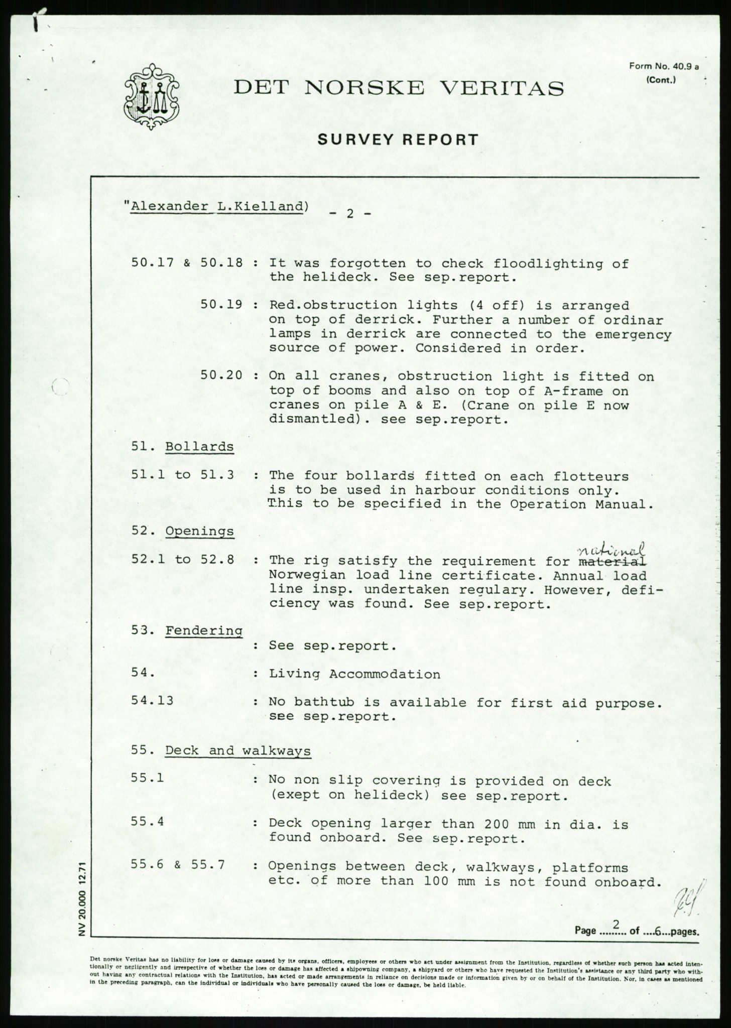 Justisdepartementet, Granskningskommisjonen ved Alexander Kielland-ulykken 27.3.1980, RA/S-1165/D/L0002: I Det norske Veritas (I1-I5, I7-I11, I14-I17, I21-I28, I30-I31)/B Stavanger Drilling A/S (B4), 1980-1981, p. 646