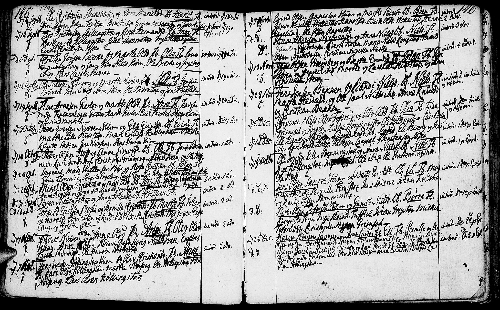 Løten prestekontor, SAH/PREST-022/K/Ka/L0003: Parish register (official) no. 3, 1773-1800, p. 145-146