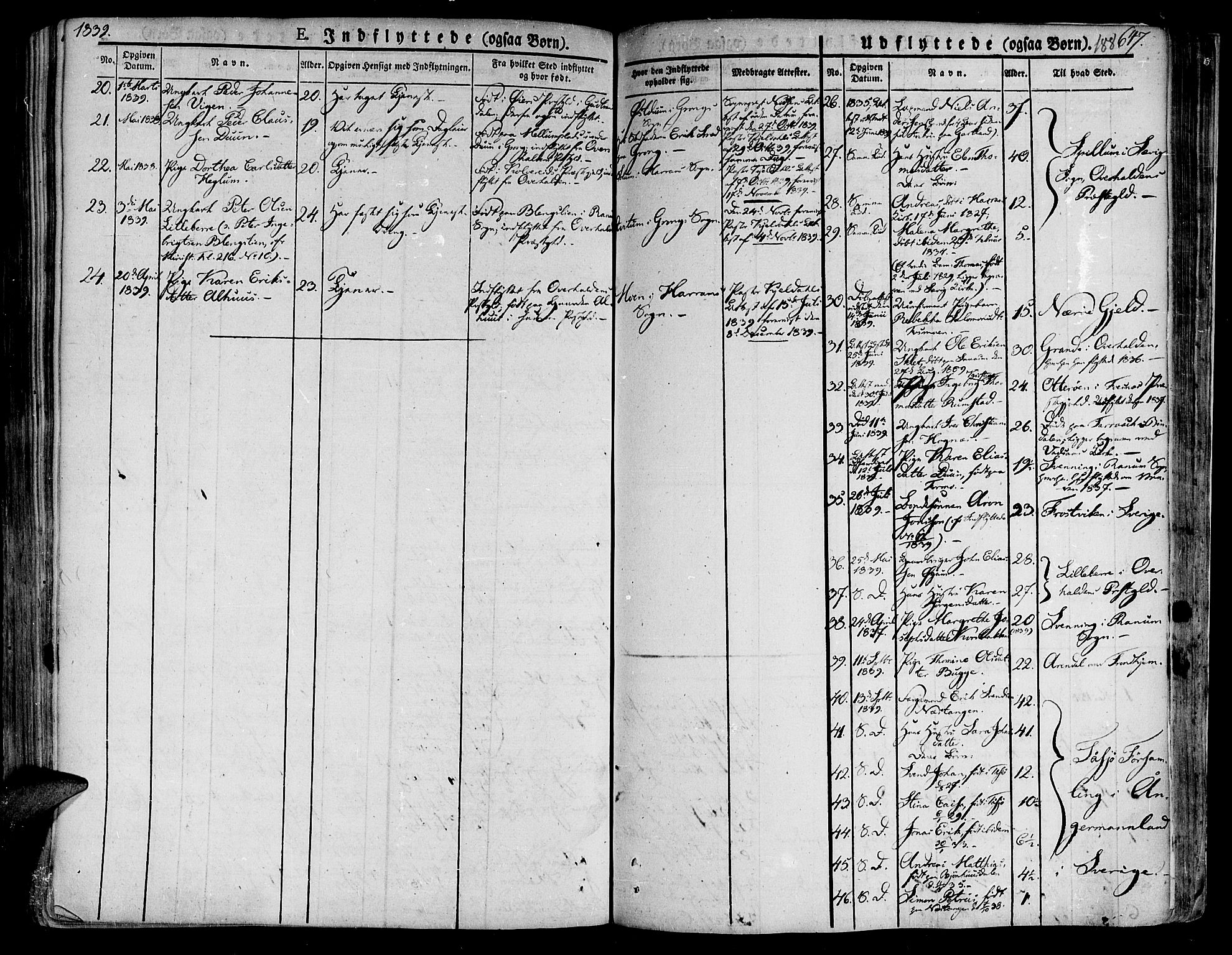 Ministerialprotokoller, klokkerbøker og fødselsregistre - Nord-Trøndelag, AV/SAT-A-1458/758/L0510: Parish register (official) no. 758A01 /1, 1821-1841, p. 188