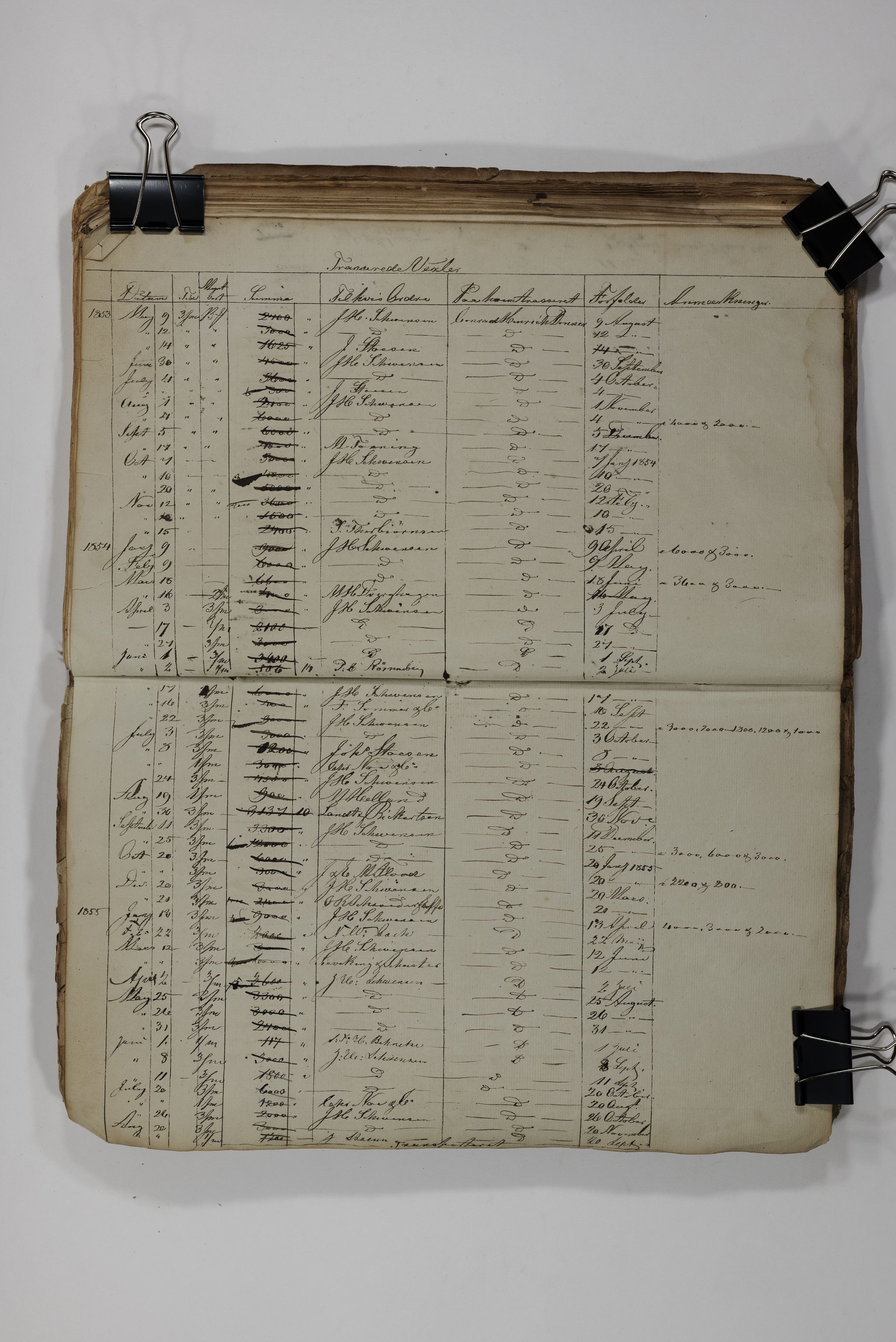 Blehr/ Kjellestad, TEMU/TGM-A-1212/R/Rl/L0011: Transferede veksler, 1836-1857, p. 77