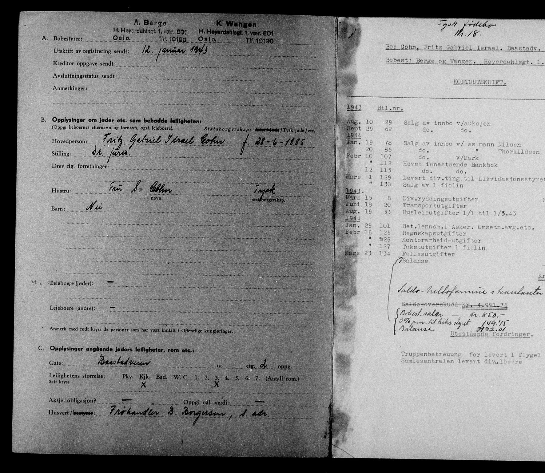 Justisdepartementet, Tilbakeføringskontoret for inndratte formuer, AV/RA-S-1564/H/Hc/Hcc/L0928: --, 1945-1947, p. 519
