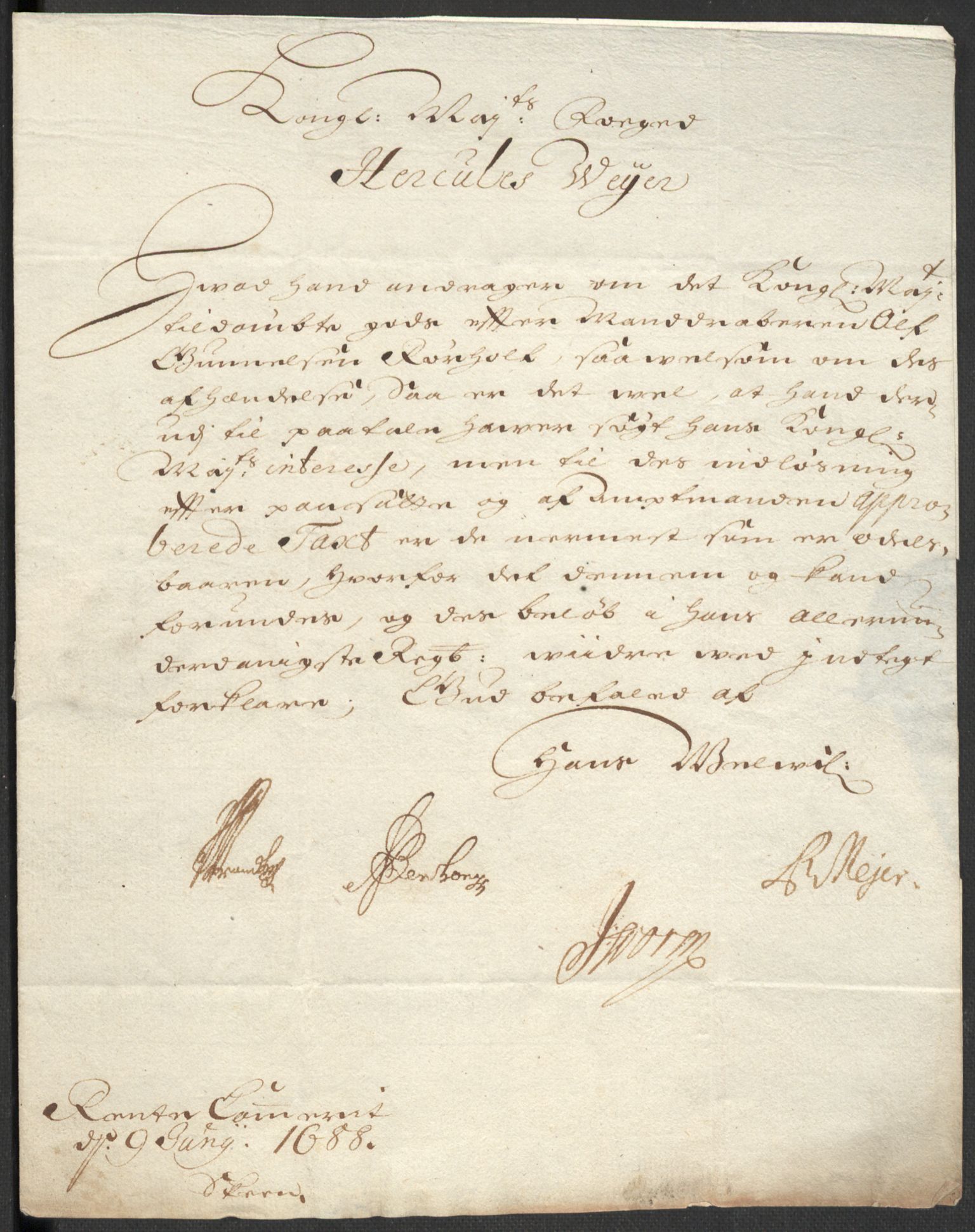 Rentekammeret inntil 1814, Reviderte regnskaper, Fogderegnskap, RA/EA-4092/R35/L2088: Fogderegnskap Øvre og Nedre Telemark, 1687-1689, p. 81