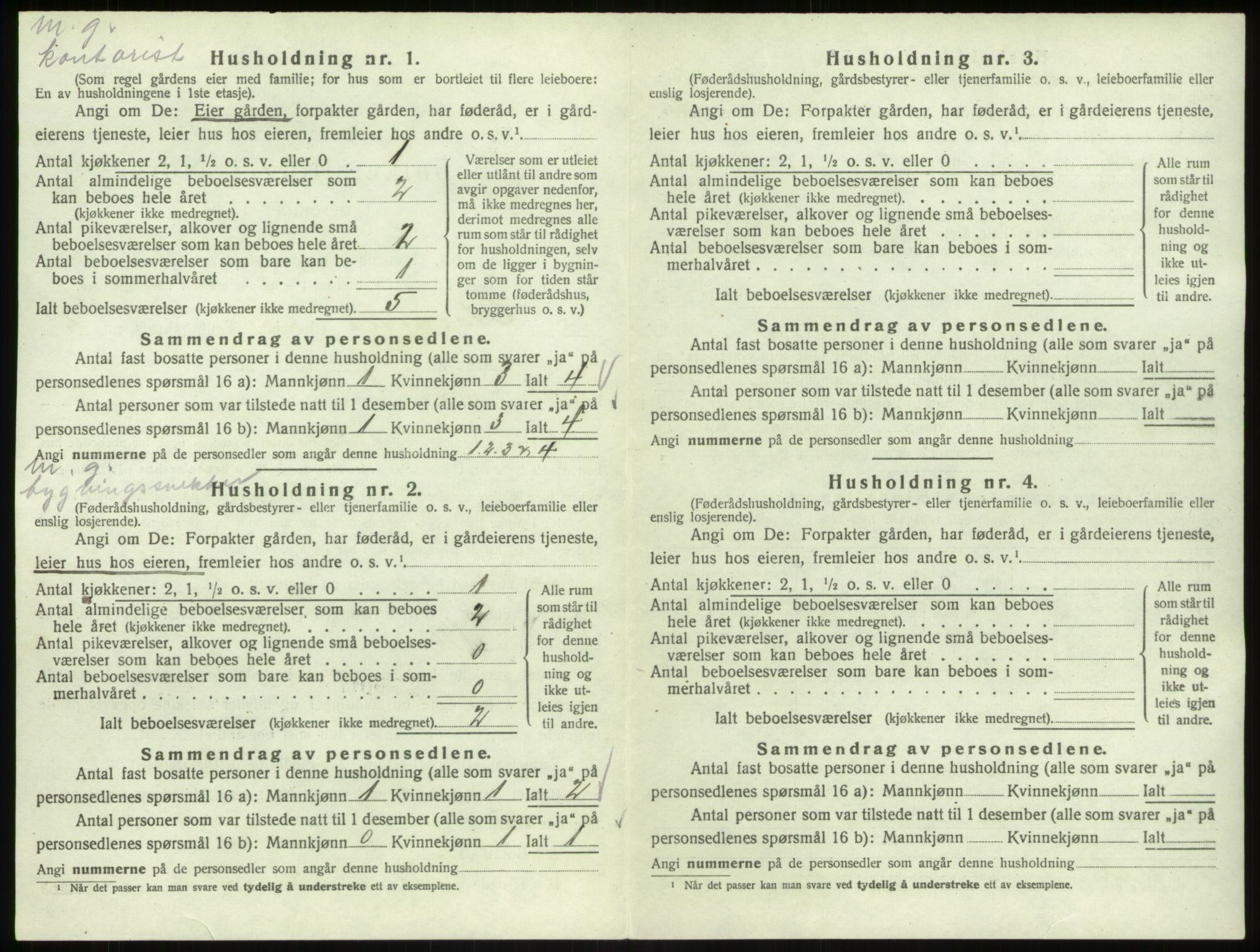 SAB, 1920 census for Åsane, 1920, p. 89