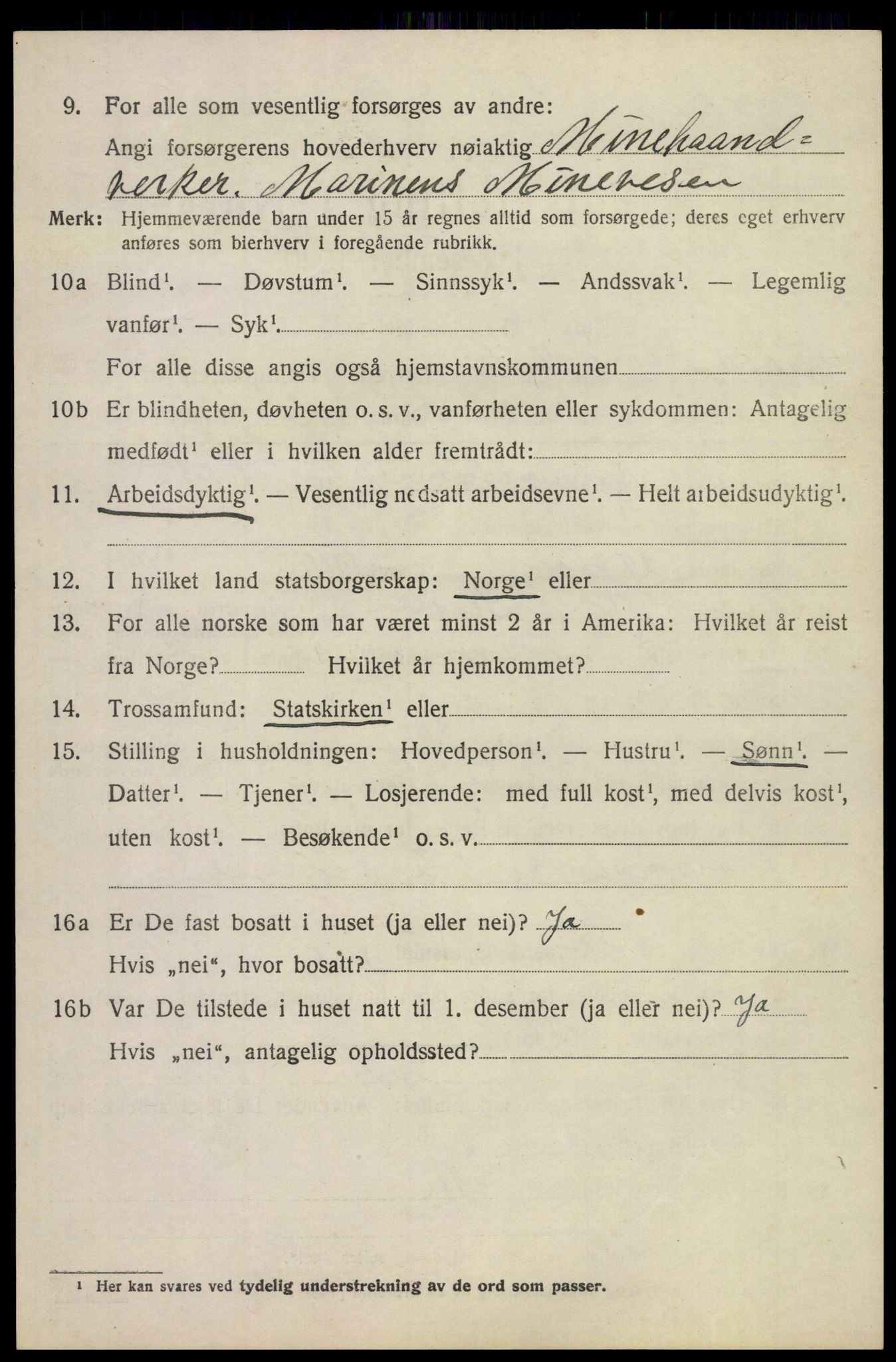 SAKO, 1920 census for Borre, 1920, p. 1921