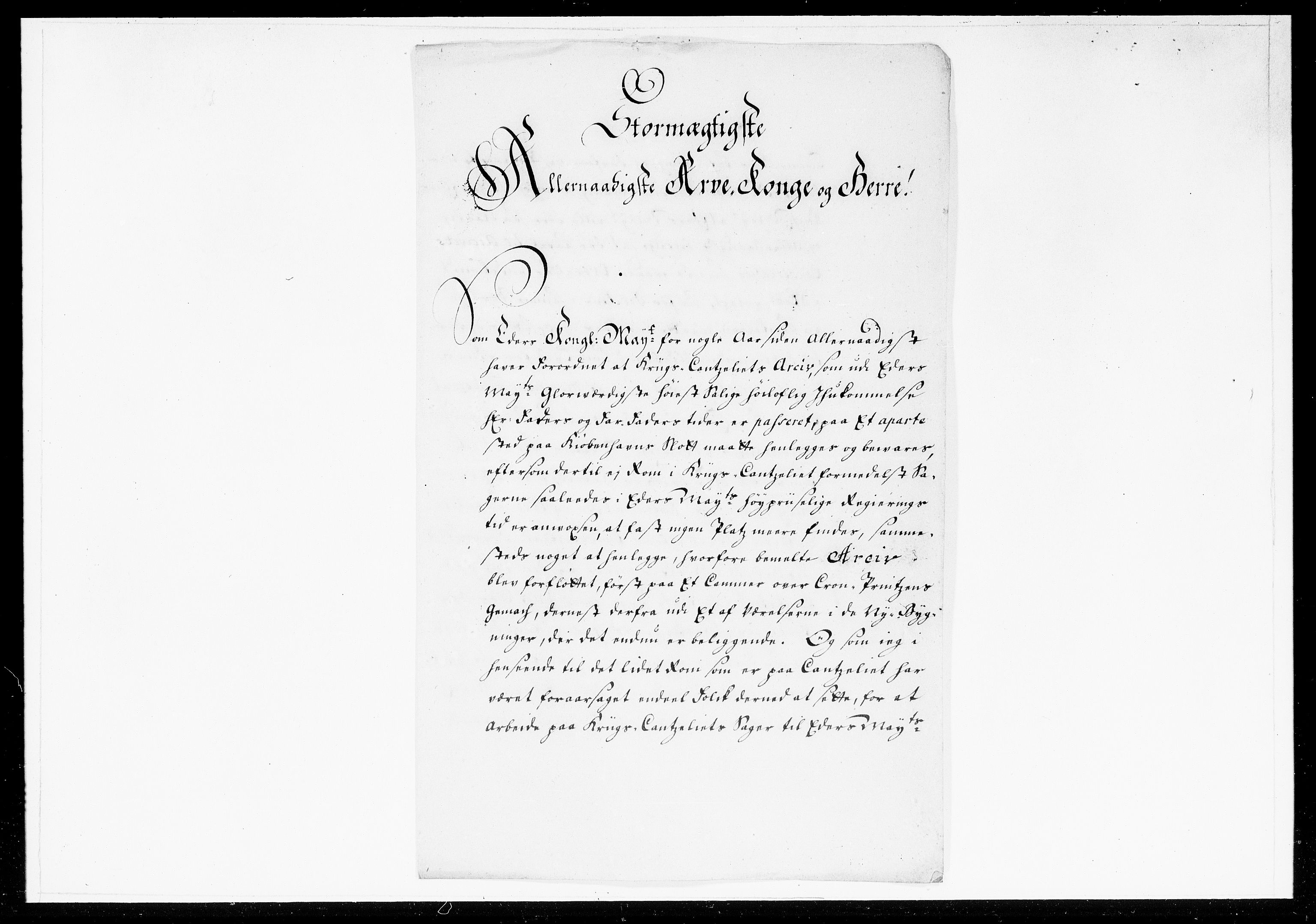 Krigskollegiet, Krigskancelliet, DRA/A-0006/-/1037-1045: Refererede sager, 1717, p. 829