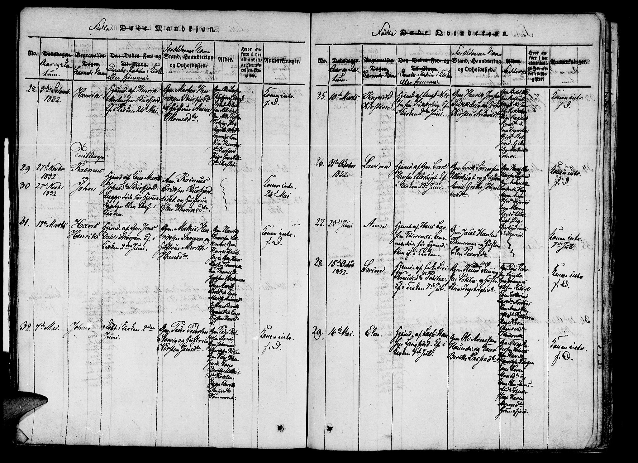Skjervøy sokneprestkontor, SATØ/S-1300/H/Ha/Haa/L0004kirke: Parish register (official) no. 4, 1820-1838