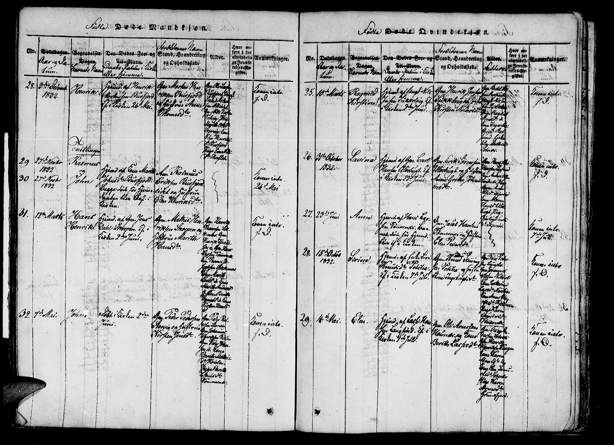 Skjervøy sokneprestkontor, AV/SATØ-S-1300/H/Ha/Haa/L0004kirke: Parish register (official) no. 4, 1820-1838