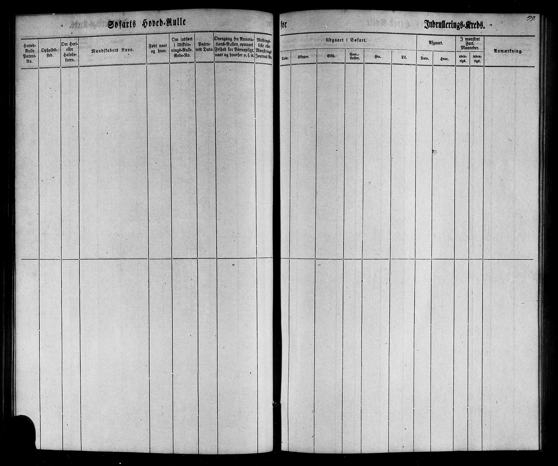 Arendal mønstringskrets, AV/SAK-2031-0012/F/Fb/L0002: Hovedrulle nr 1533-1724 uten register, E-3, 1863-1864, p. 101