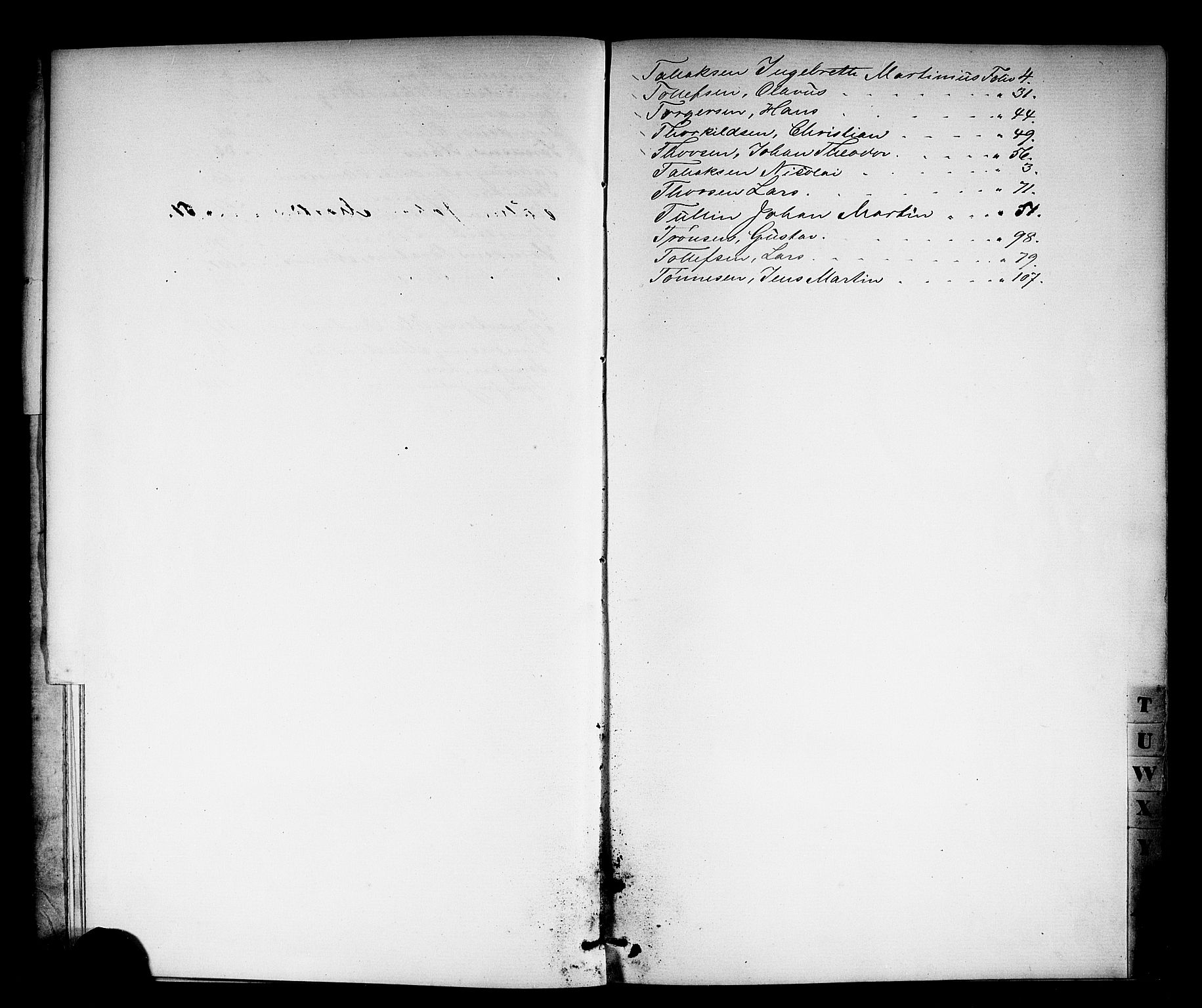 Horten innrulleringskontor, AV/SAKO-A-785/F/Fc/L0002: Hovedrulle, 1861-1868, p. 16