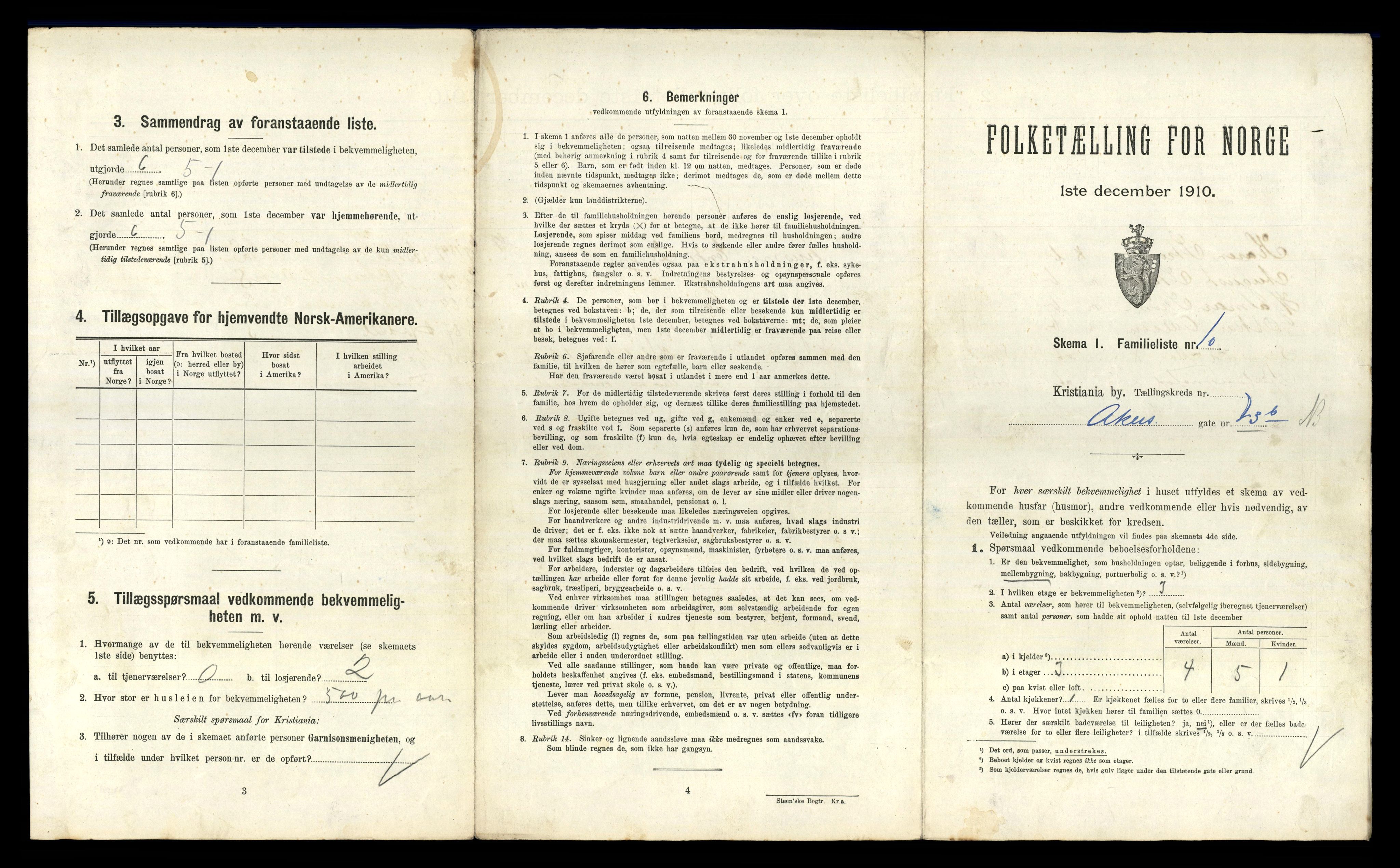 RA, 1910 census for Kristiania, 1910, p. 1757