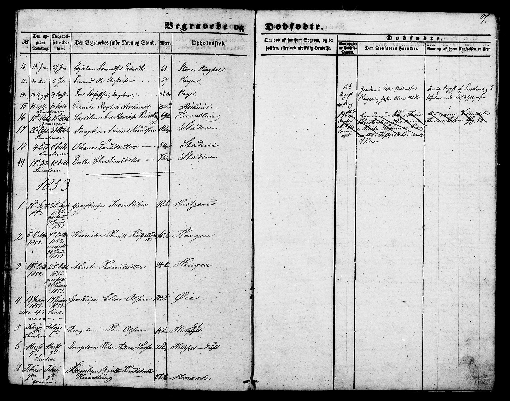 Ministerialprotokoller, klokkerbøker og fødselsregistre - Møre og Romsdal, SAT/A-1454/517/L0223: Parish register (official) no. 517A03, 1850-1870, p. 7
