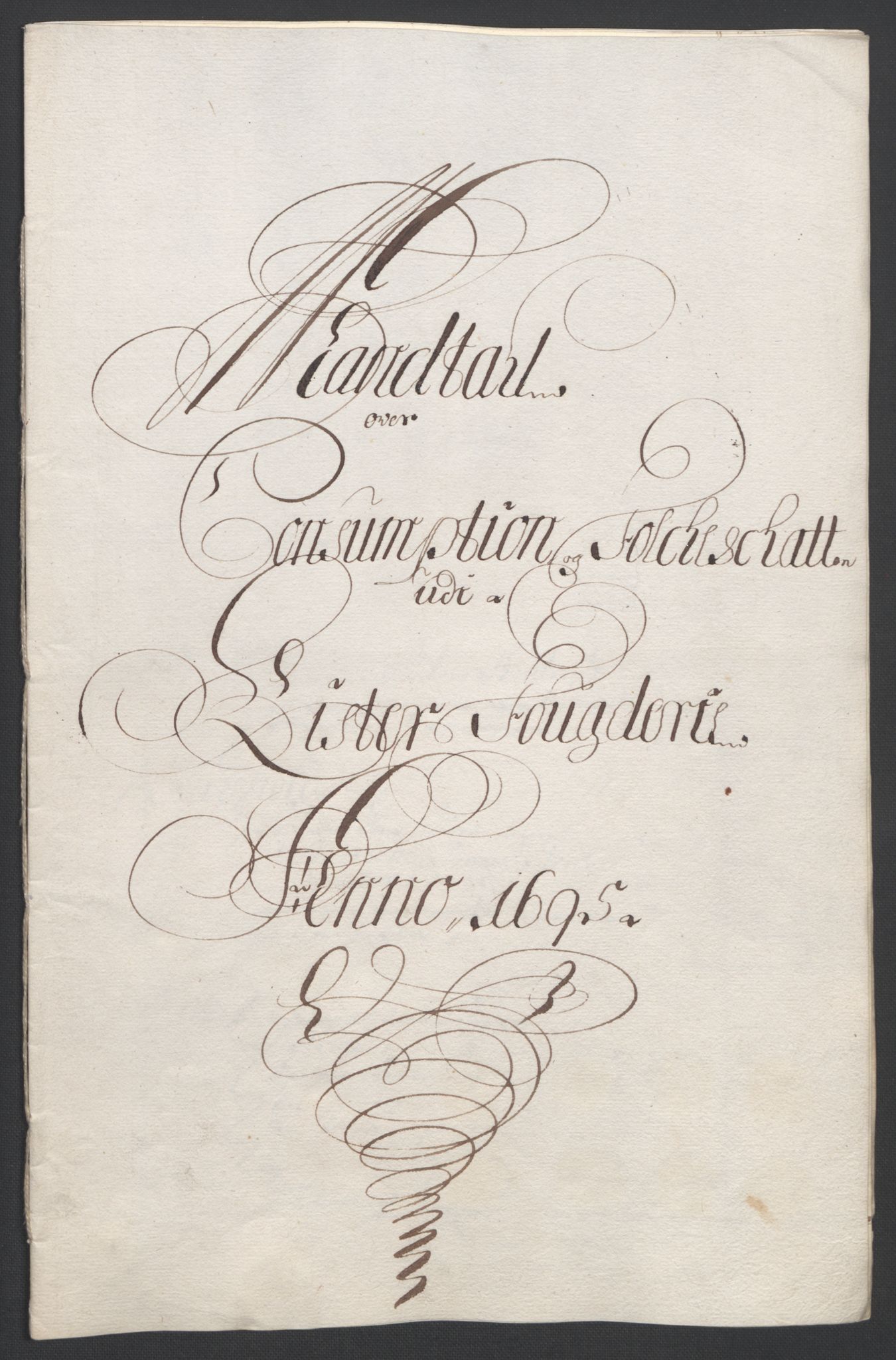 Rentekammeret inntil 1814, Reviderte regnskaper, Fogderegnskap, RA/EA-4092/R43/L2545: Fogderegnskap Lista og Mandal, 1694-1695, p. 228