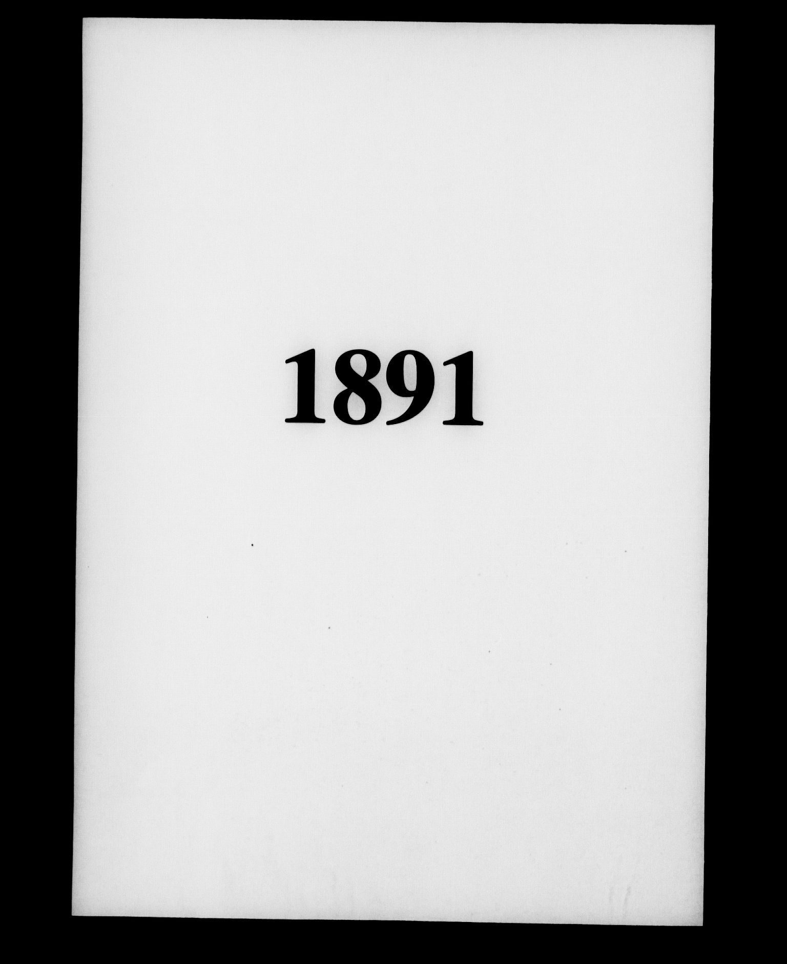Fattigvesenet, OBA/A-20045/Fb/L0011: Hjemstavnsregister, 1891, p. 1