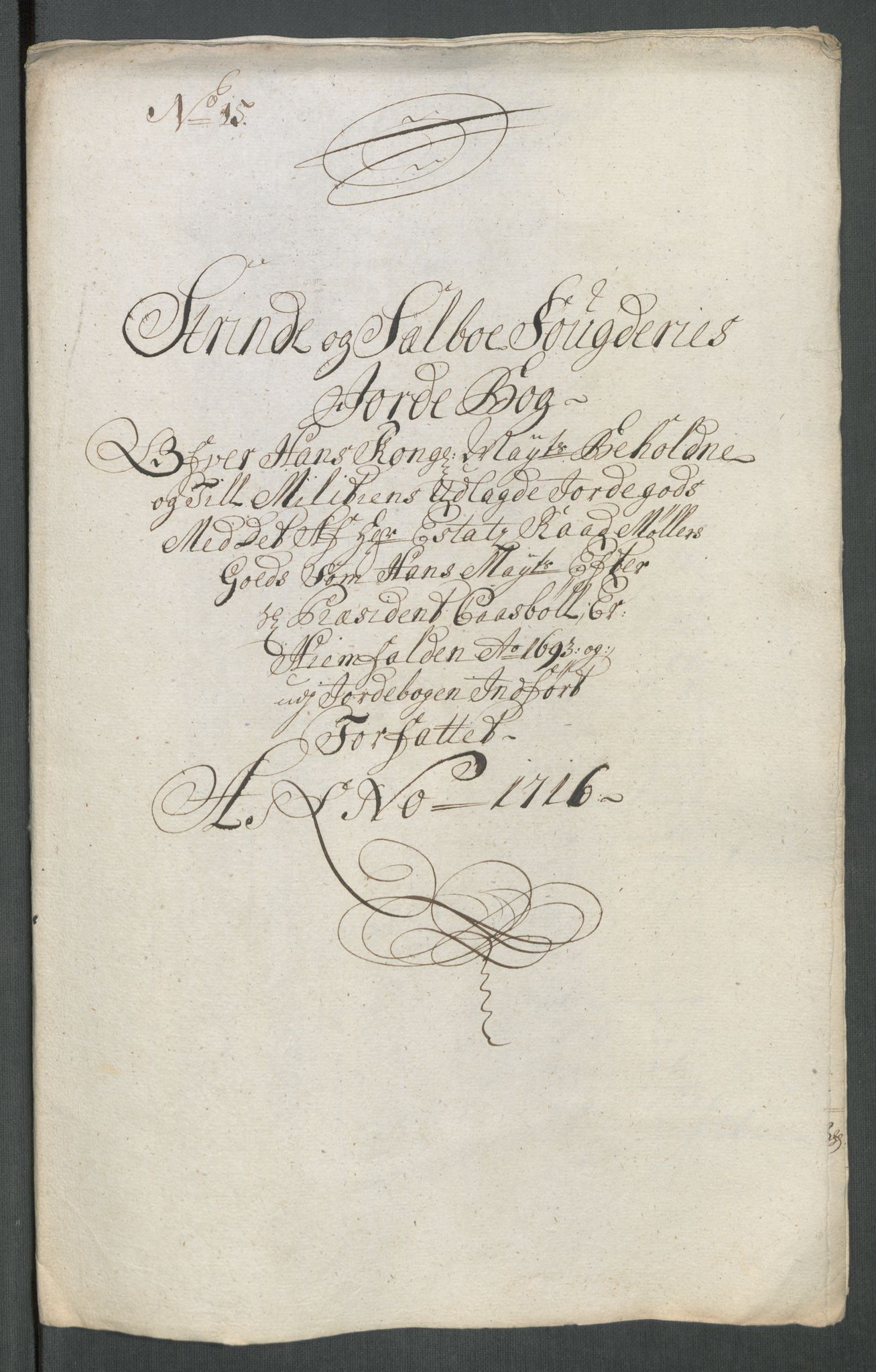 Rentekammeret inntil 1814, Reviderte regnskaper, Fogderegnskap, RA/EA-4092/R61/L4115: Fogderegnskap Strinda og Selbu, 1715-1716, p. 384