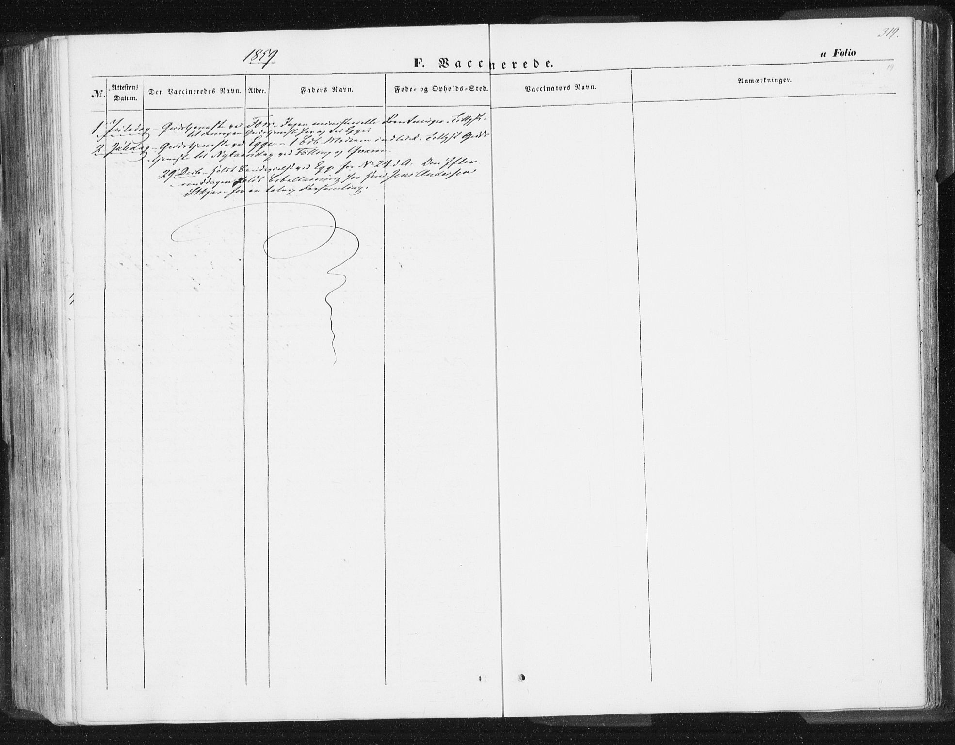 Ministerialprotokoller, klokkerbøker og fødselsregistre - Nord-Trøndelag, SAT/A-1458/746/L0446: Parish register (official) no. 746A05, 1846-1859, p. 319