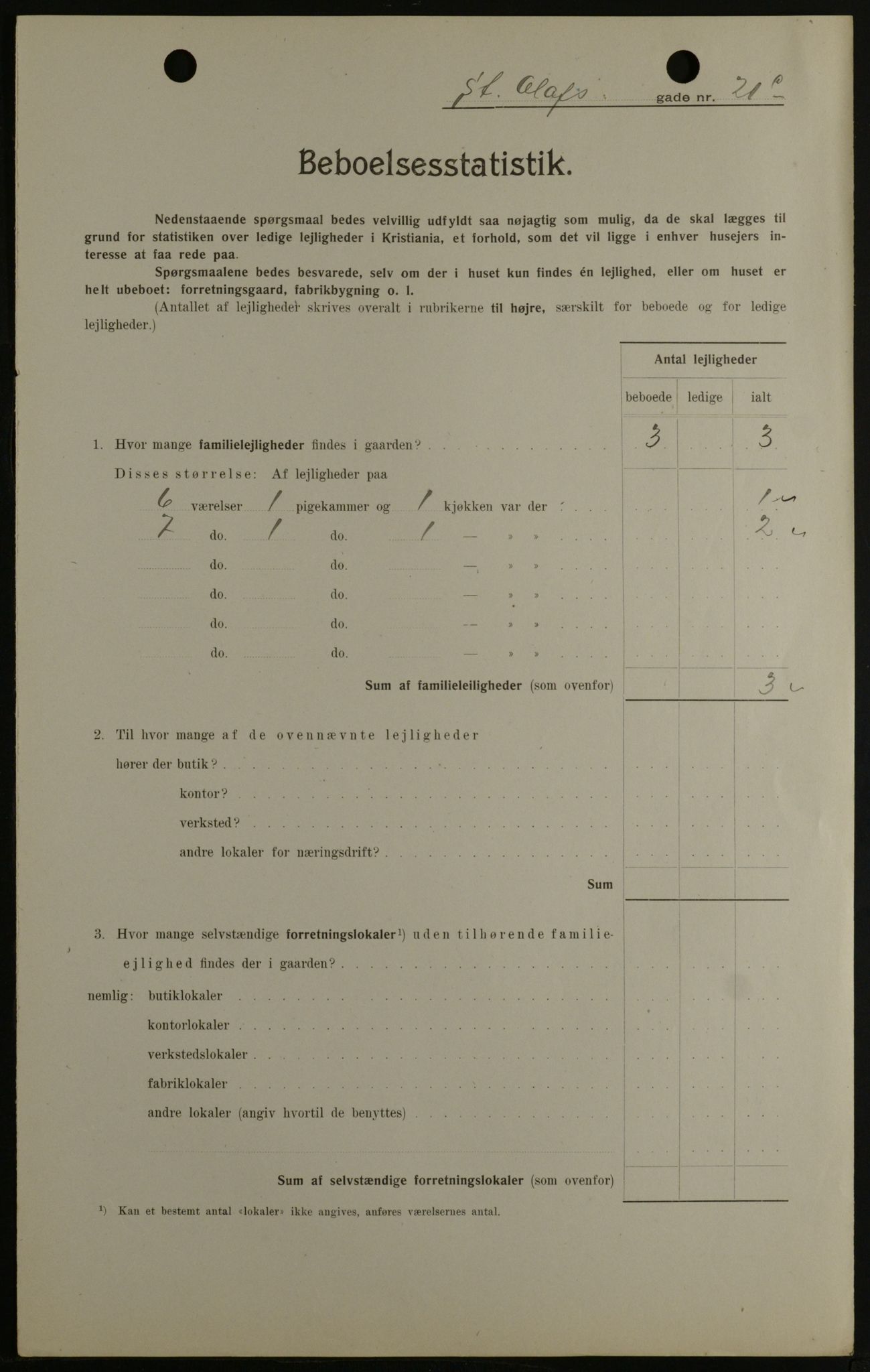 OBA, Municipal Census 1908 for Kristiania, 1908, p. 79492