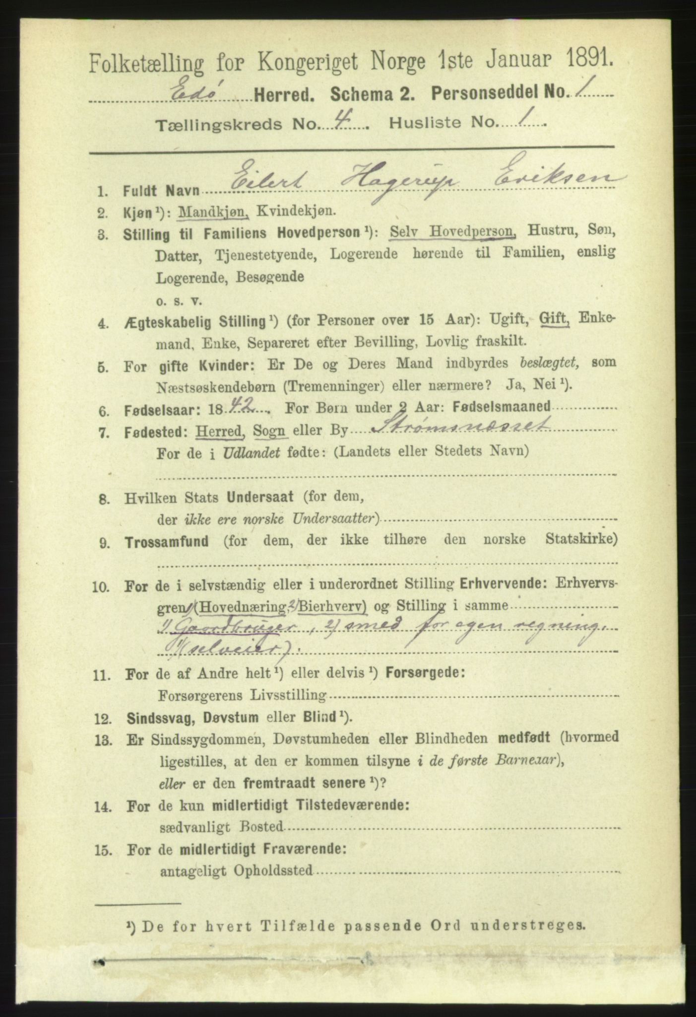 RA, 1891 census for 1573 Edøy, 1891, p. 952