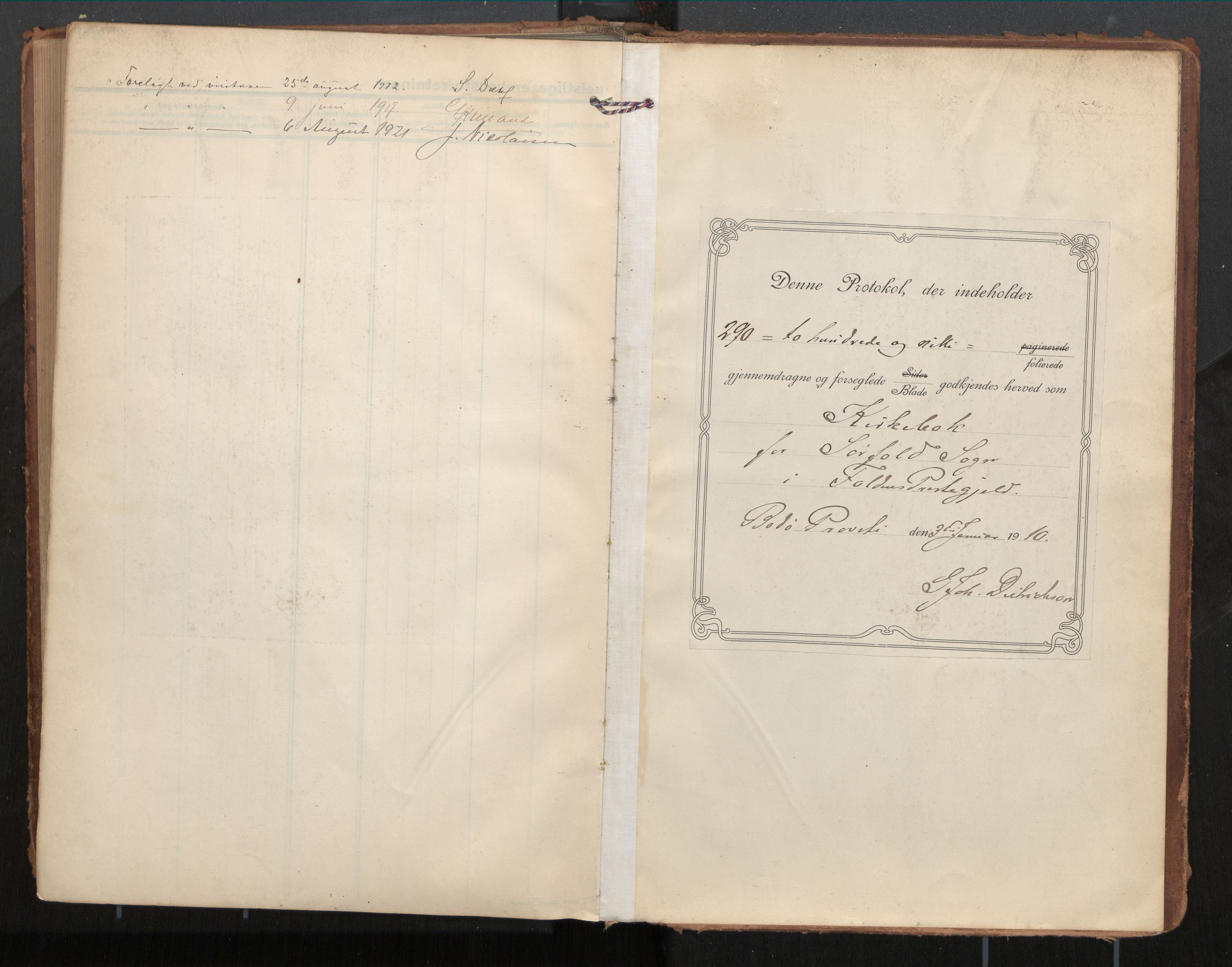 Ministerialprotokoller, klokkerbøker og fødselsregistre - Nordland, SAT/A-1459/854/L0784: Parish register (official) no. 854A07, 1910-1922