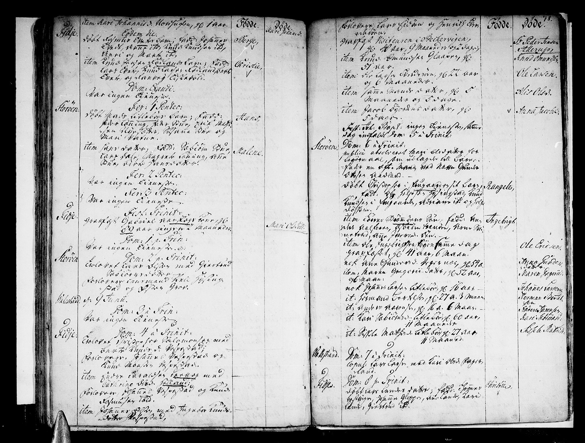 Stord sokneprestembete, SAB/A-78201/H/Haa: Parish register (official) no. A 1, 1725-1744, p. 78