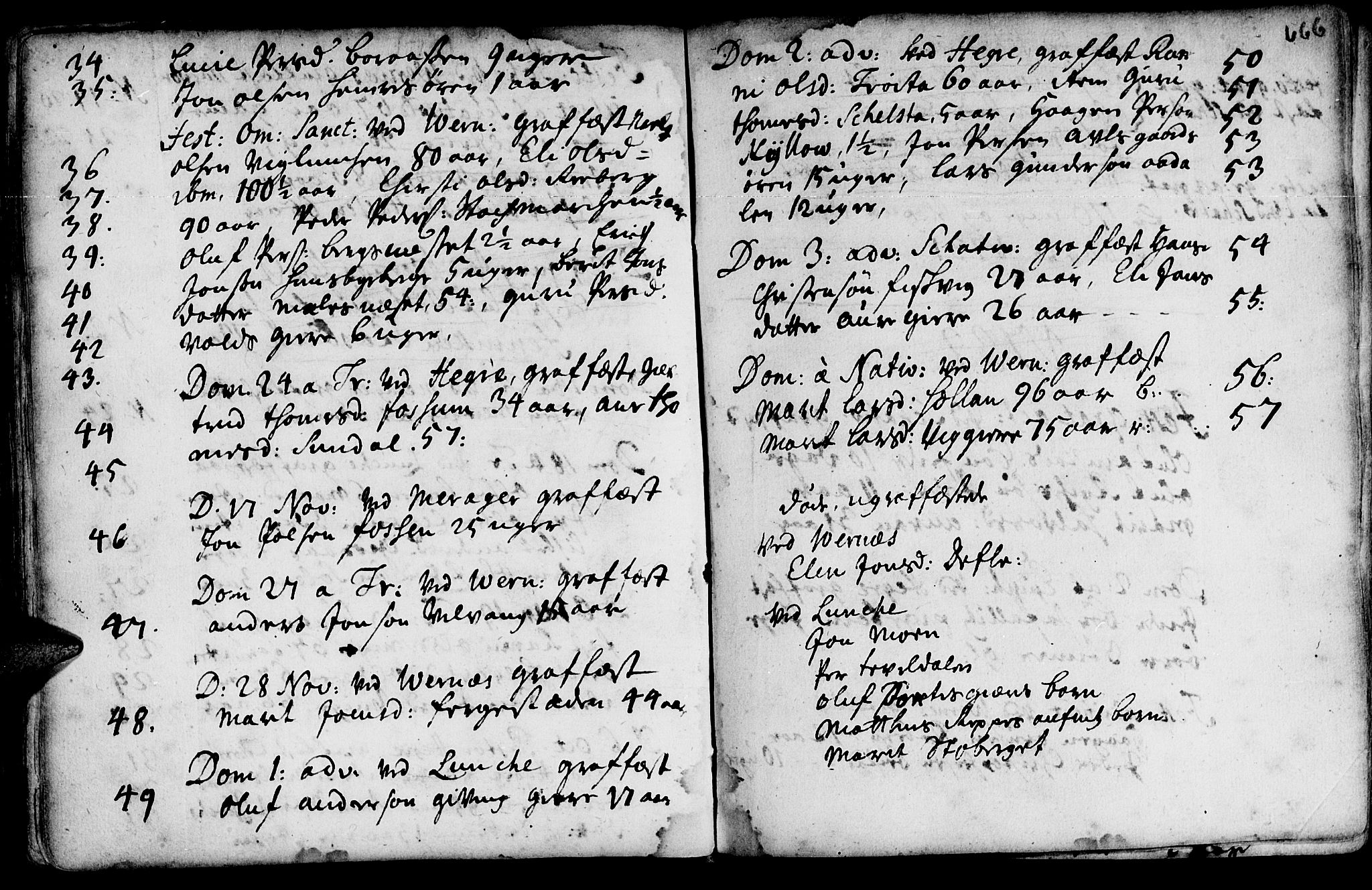Ministerialprotokoller, klokkerbøker og fødselsregistre - Nord-Trøndelag, SAT/A-1458/709/L0055: Parish register (official) no. 709A03, 1730-1739, p. 665-666
