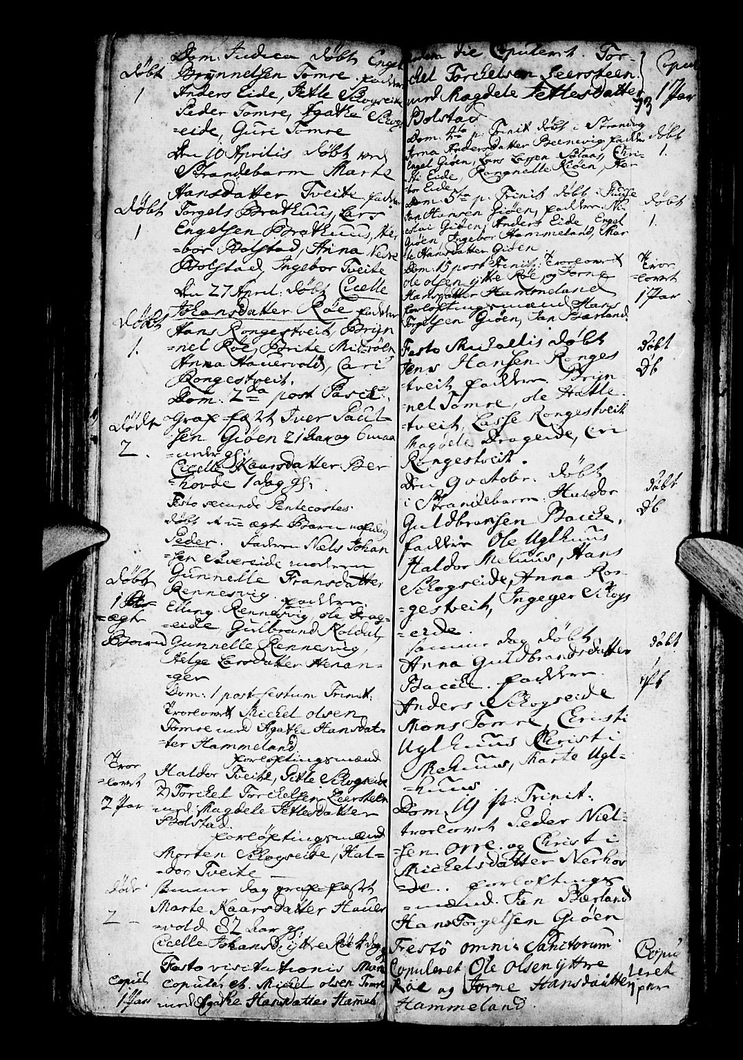 Os sokneprestembete, AV/SAB-A-99929: Parish register (official) no. A 3, 1669-1760, p. 73