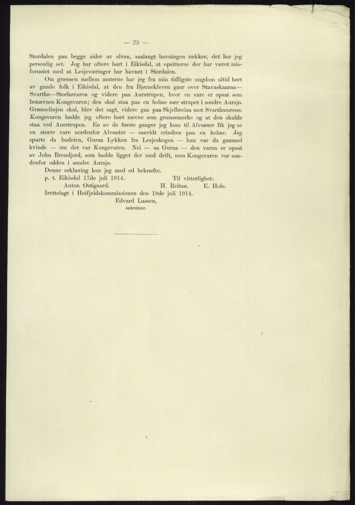 Høyfjellskommisjonen, AV/RA-S-1546/X/Xa/L0001: Nr. 1-33, 1909-1953, p. 2024