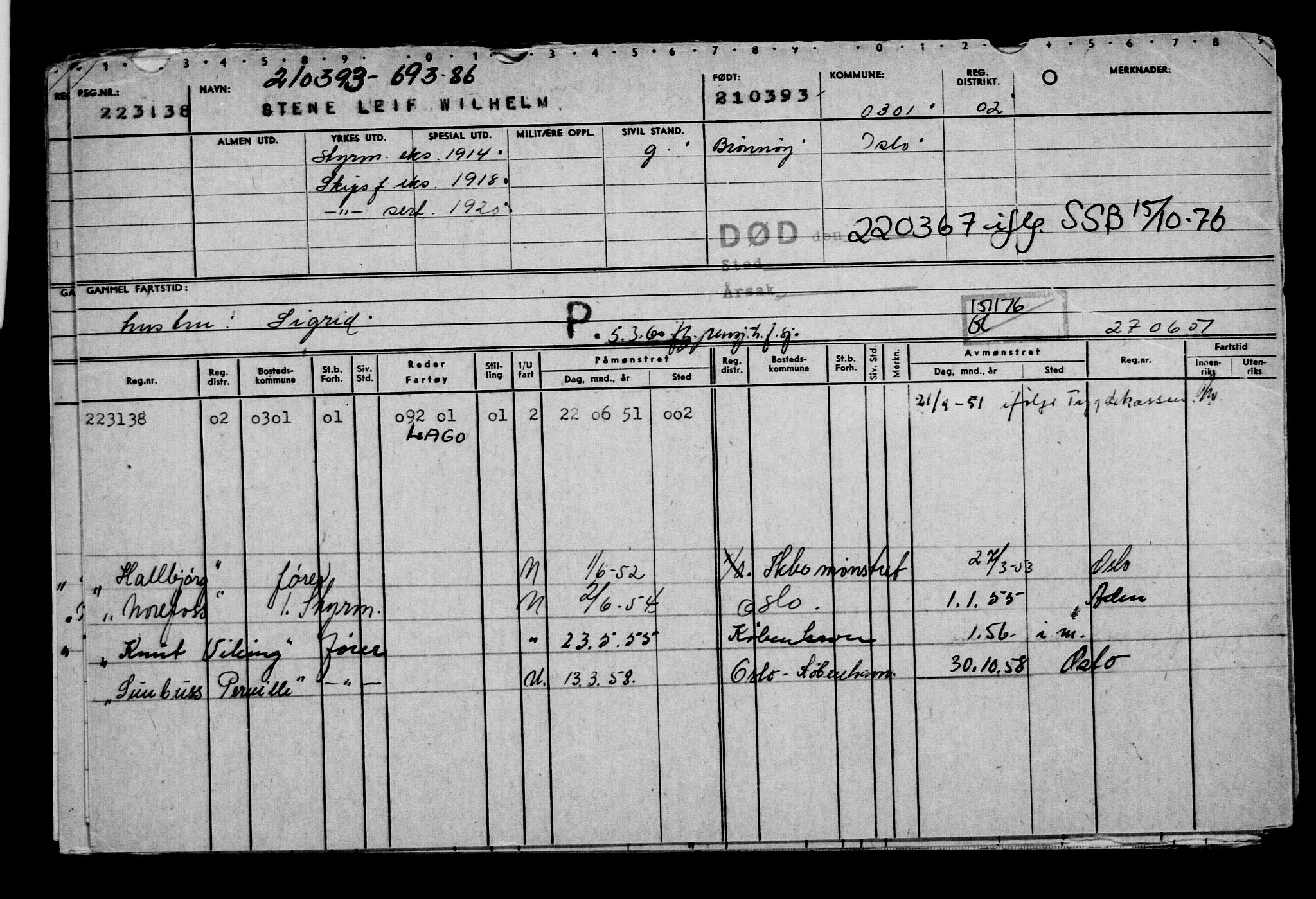 Direktoratet for sjømenn, AV/RA-S-3545/G/Gb/L0013: Hovedkort, 1893, p. 197