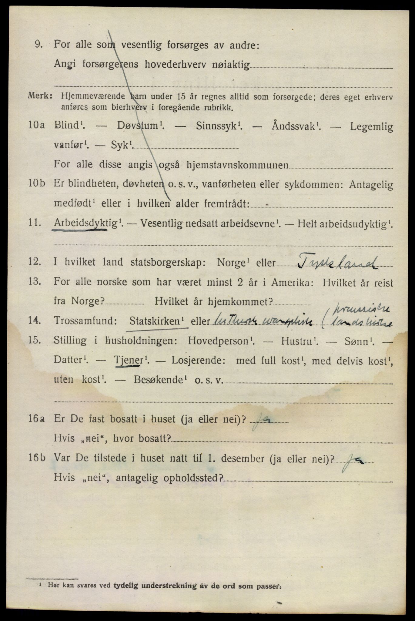 SAO, 1920 census for Bærum, 1920, p. 17307