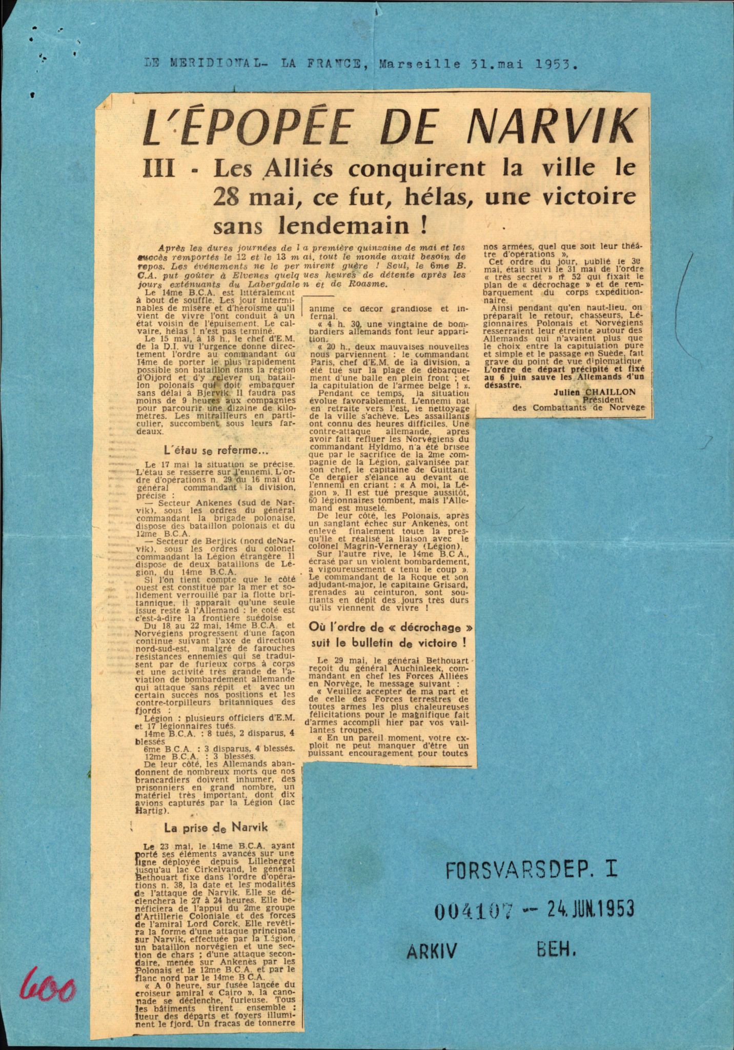 Forsvaret, Forsvarets krigshistoriske avdeling, AV/RA-RAFA-2017/Y/Yd/L0172: II-C-11-940-970  -  Storbritannia.  Frankrike.  Polen.  Jugoslavia., 1940-1945, p. 517