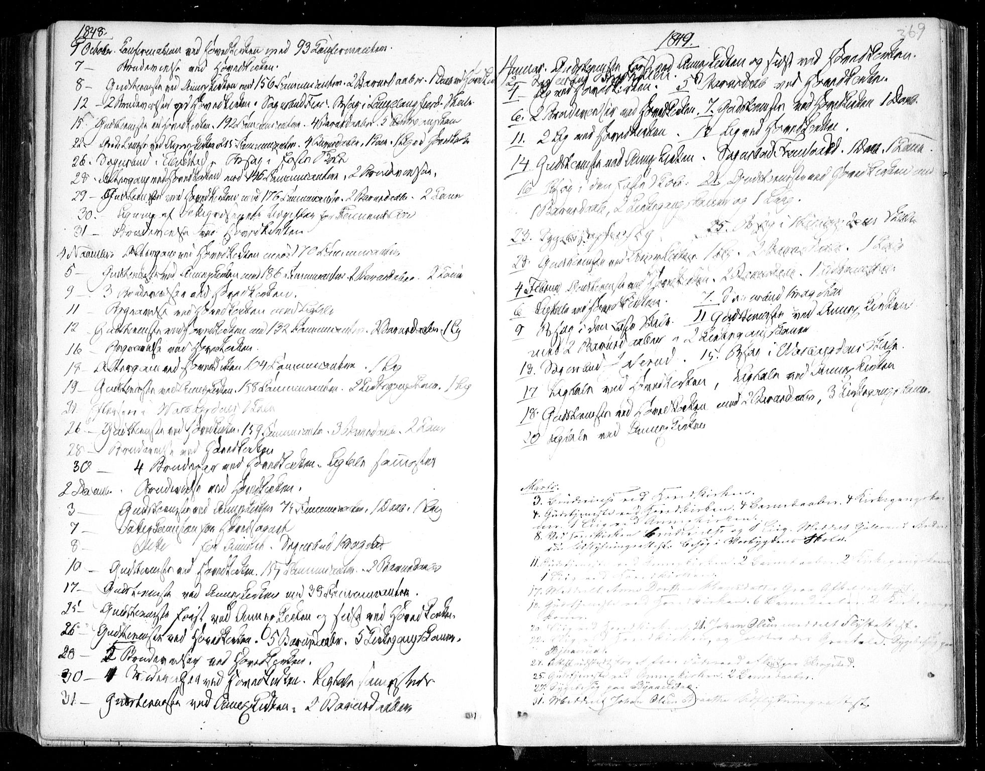 Trøgstad prestekontor Kirkebøker, SAO/A-10925/F/Fa/L0007: Parish register (official) no. I 7, 1845-1854, p. 369
