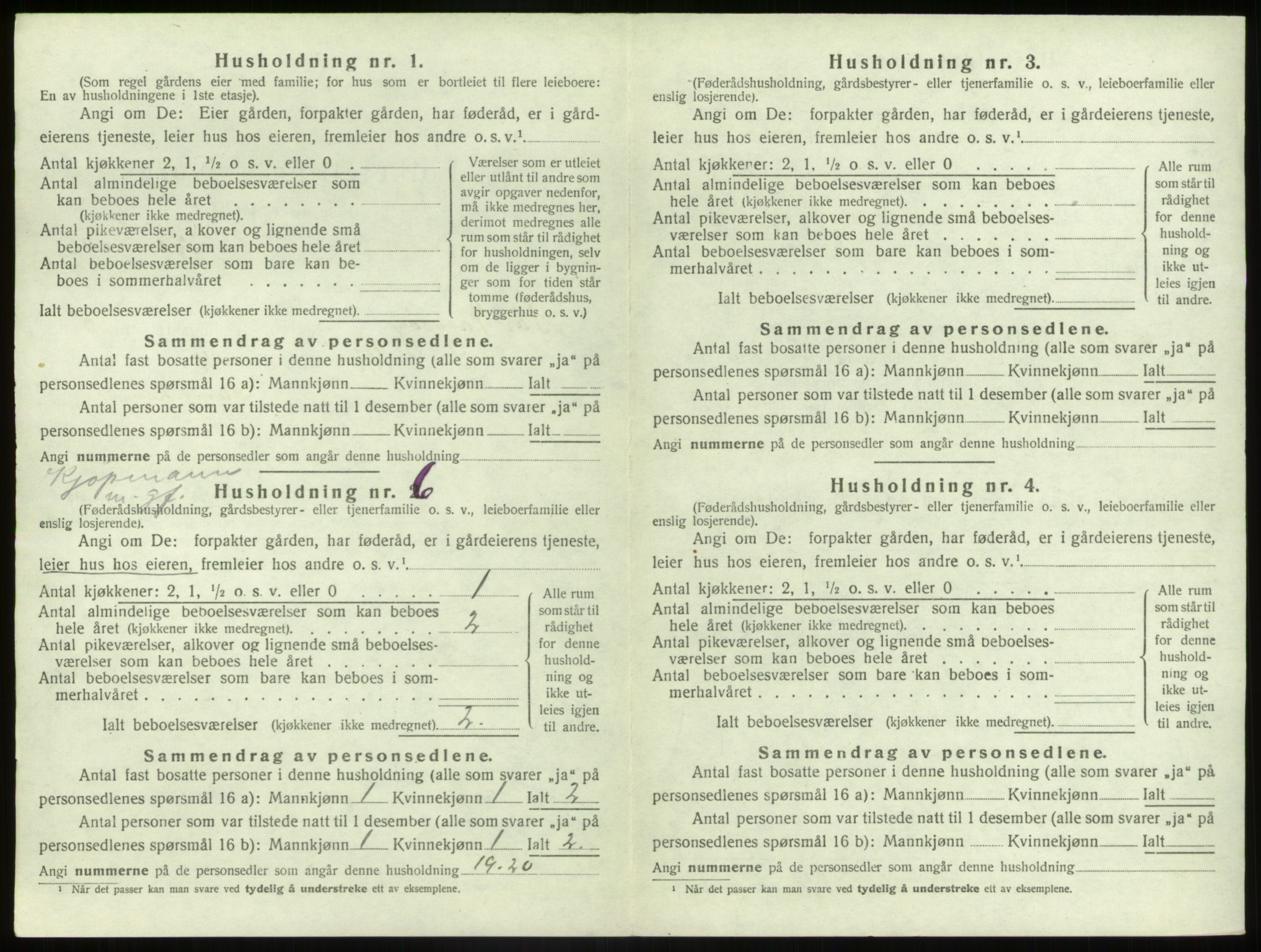 SAB, 1920 census for Sør-Vågsøy, 1920, p. 370